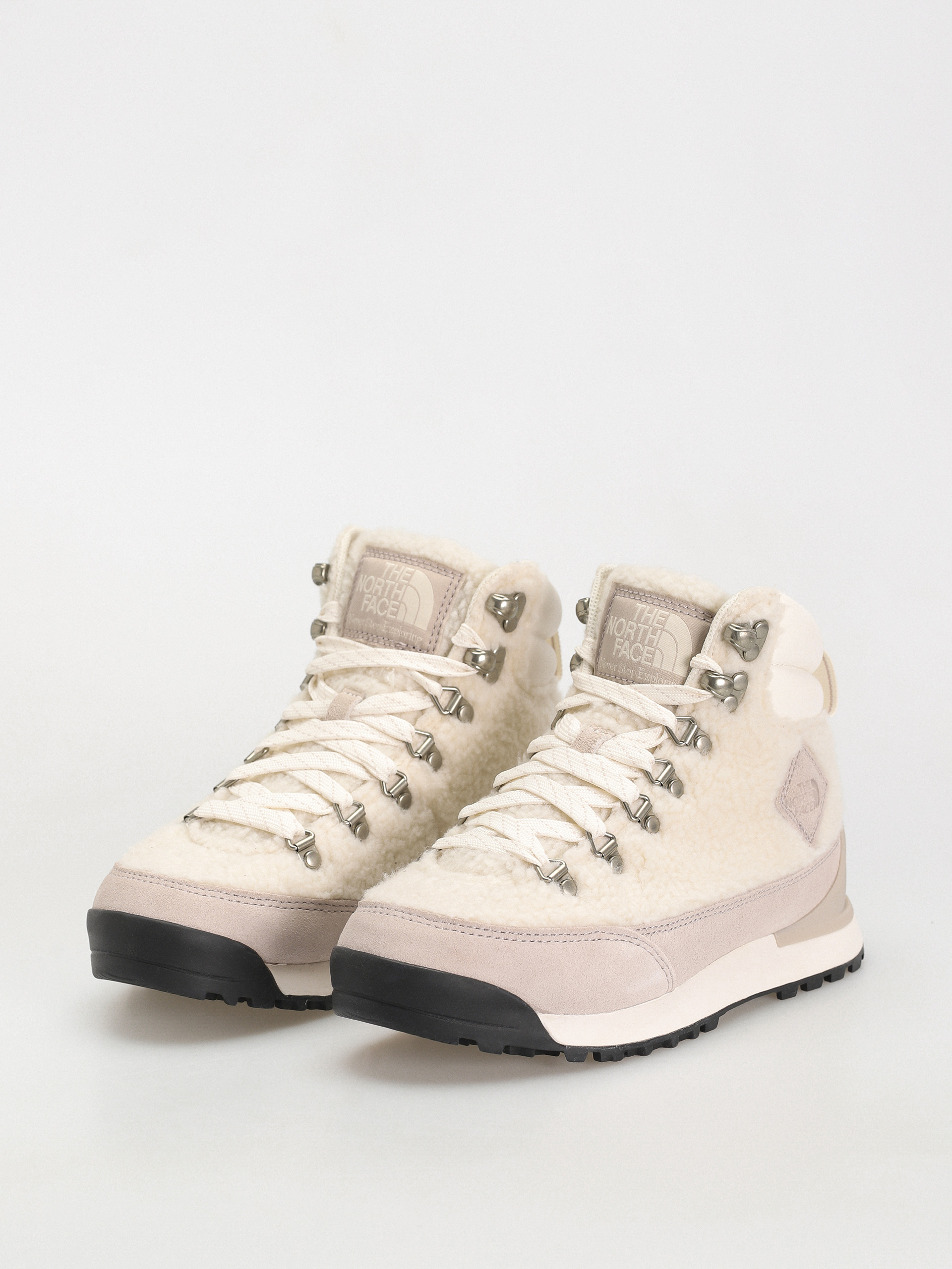 Buty The North Face Back To Berkeley Iv High Pile Wmn (gardenia white/silvergrey)