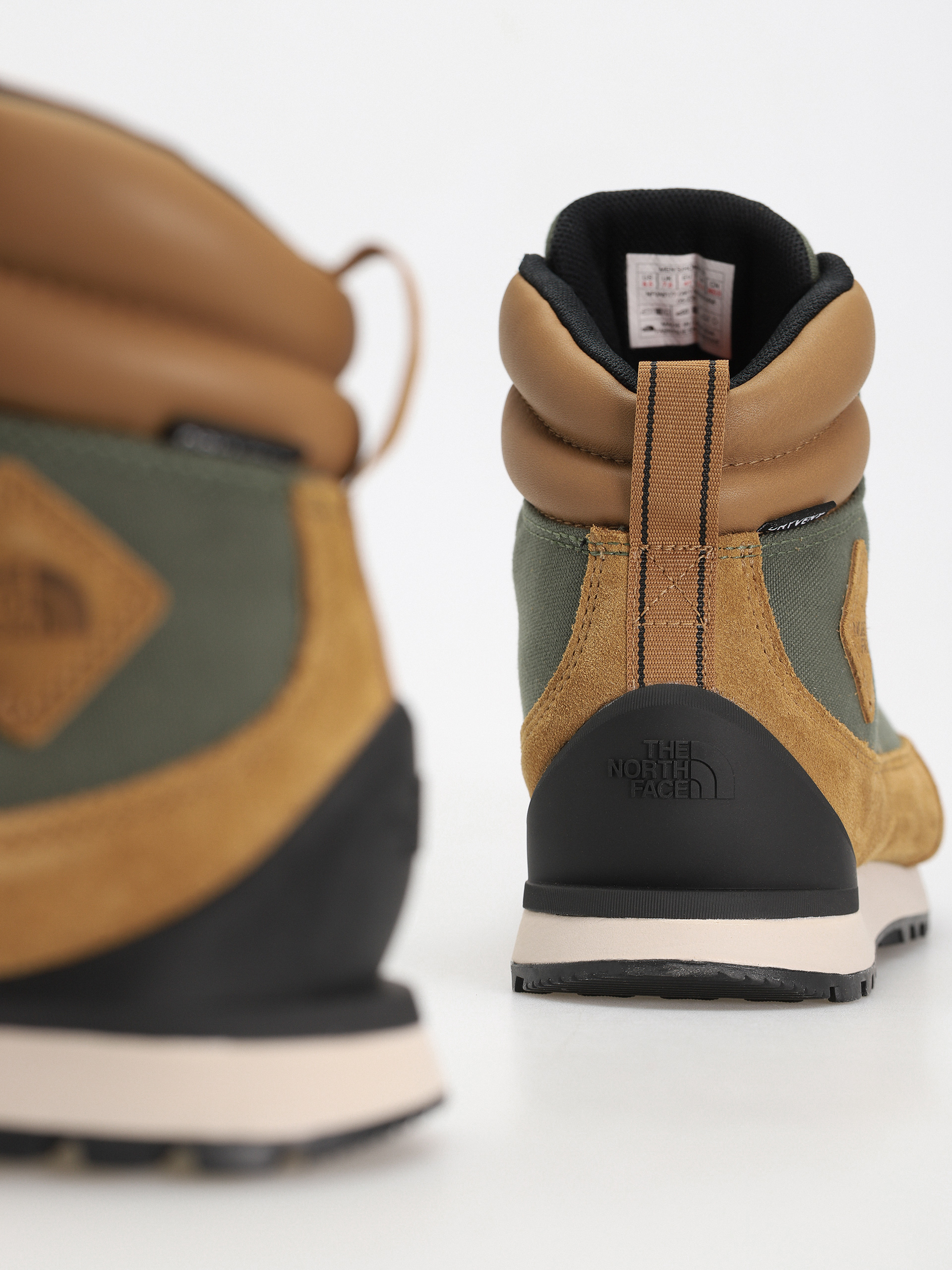 Buty The North Face Back To Berkeley Iv Textile Wp (thyme/utility brown)