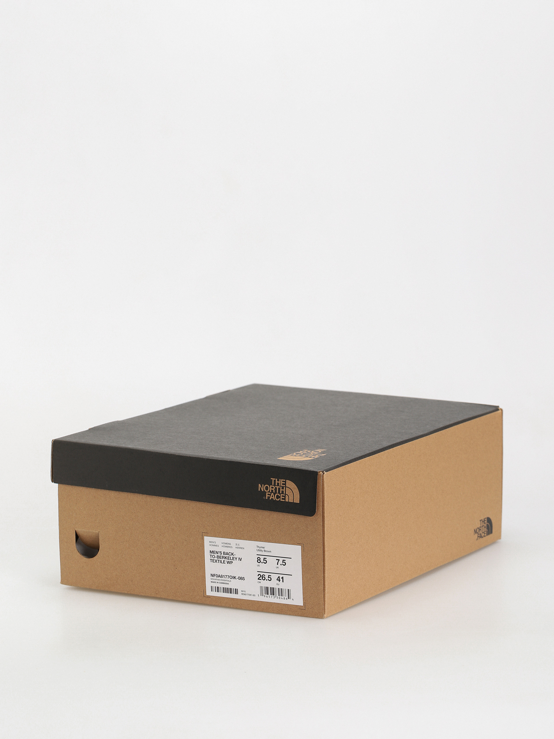 Buty The North Face Back To Berkeley Iv Textile Wp (thyme/utility brown)