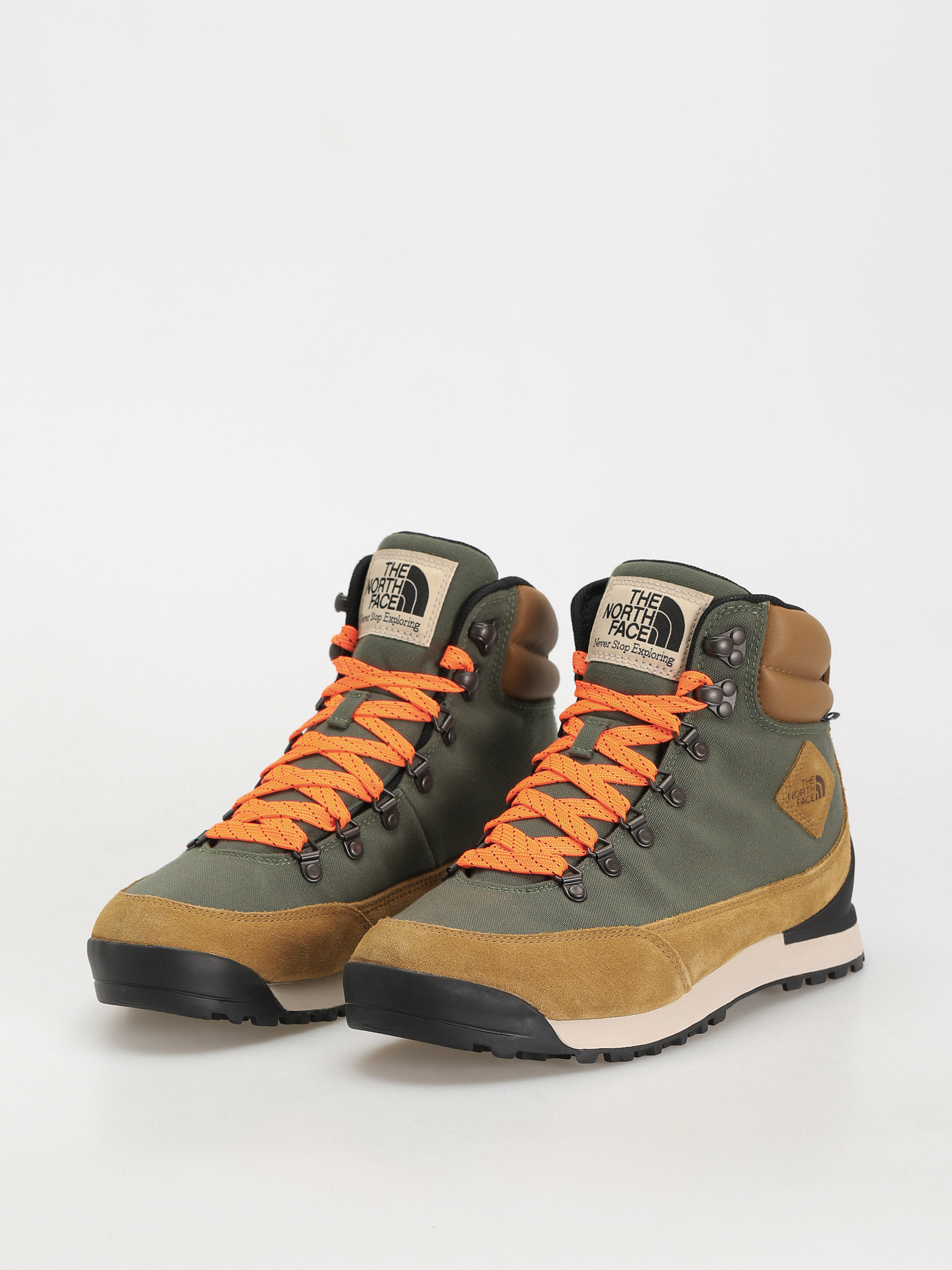 Buty The North Face Back To Berkeley Iv Textile Wp (thyme/utility brown)