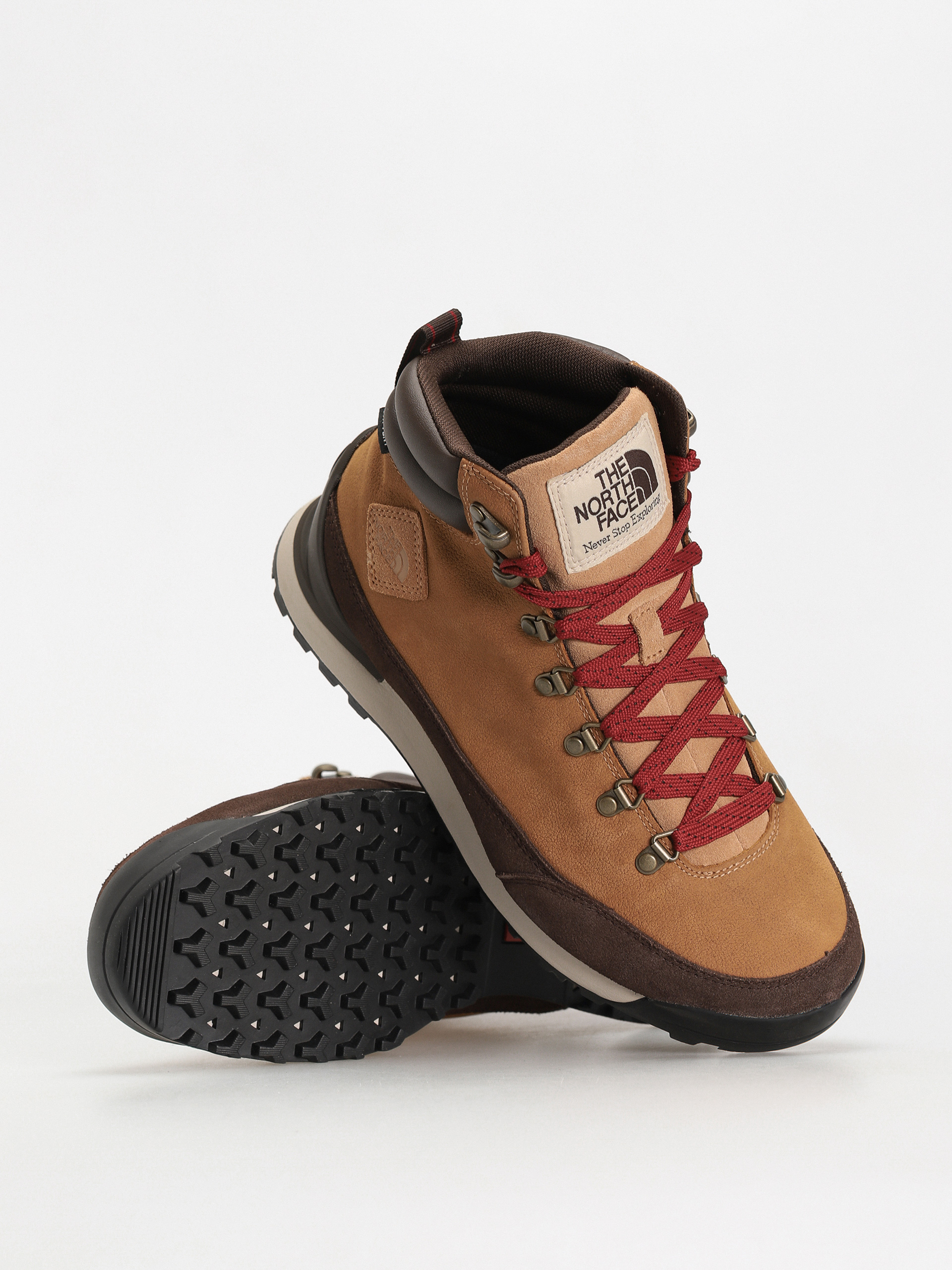 Buty The North Face Back To Berkeley Iv Leather Wp (almond butter/demtssbrn)