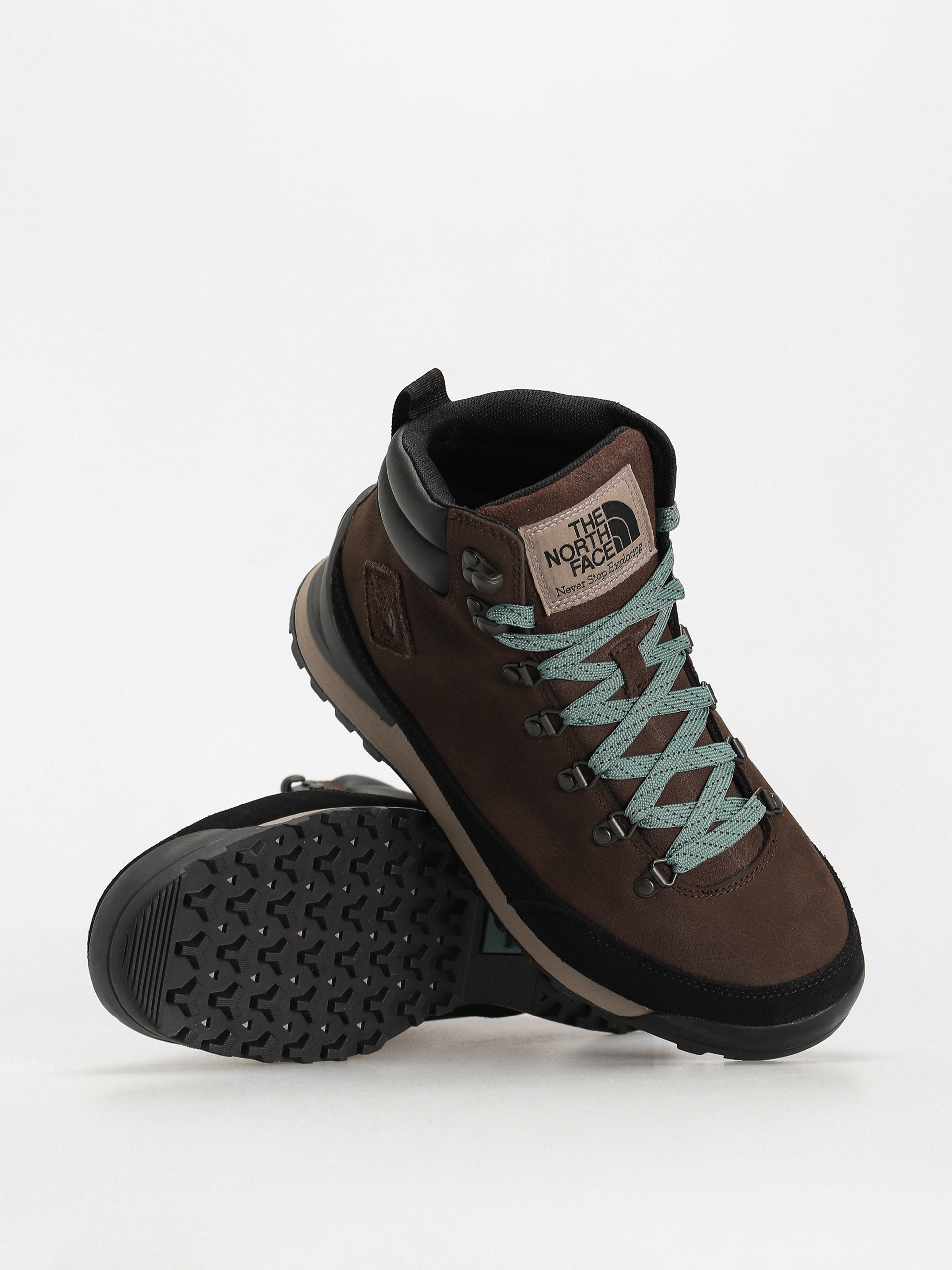 Buty The North Face Back To Berkeley Iv Leather Wp (demitasse brown/tnf black)