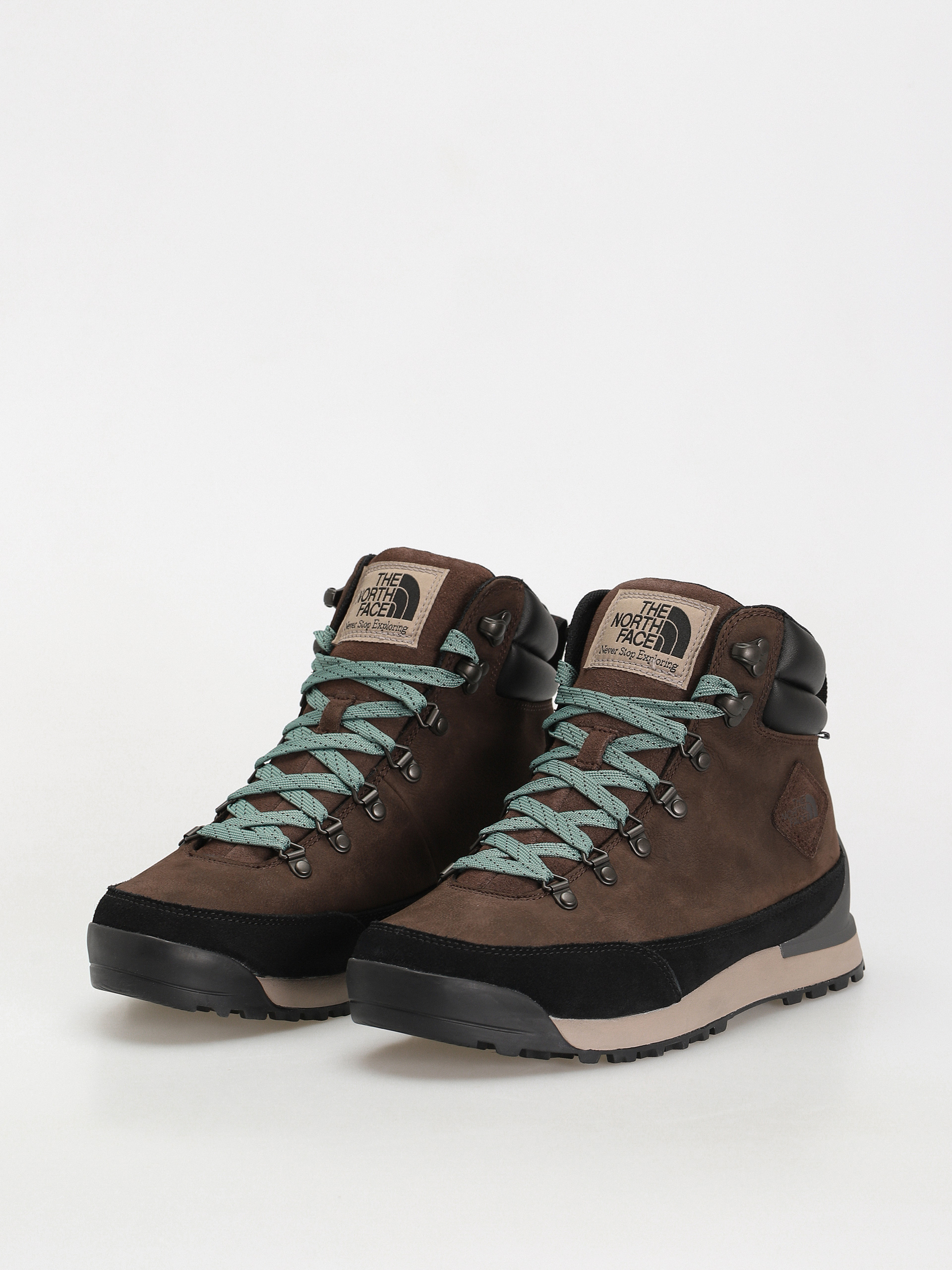 Buty The North Face Back To Berkeley Iv Leather Wp (demitasse brown/tnf black)
