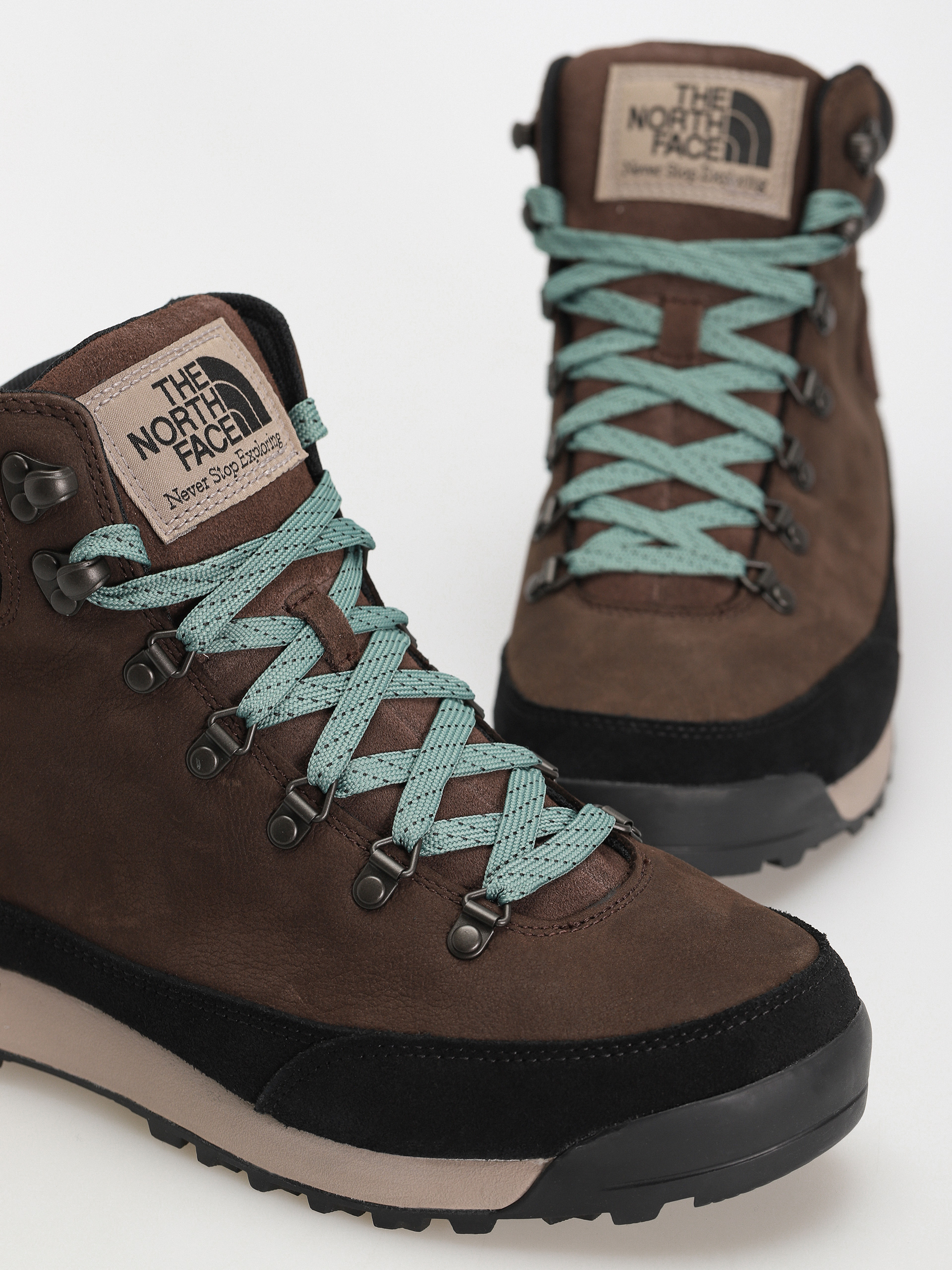 Buty The North Face Back To Berkeley Iv Leather Wp (demitasse brown/tnf black)