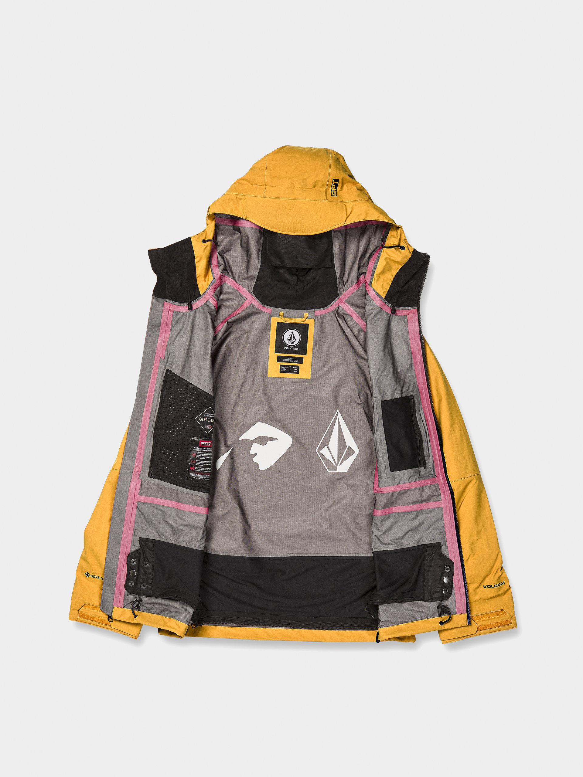 Męska Kurtka snowboardowa Volcom Guide Gore Tex (gold)