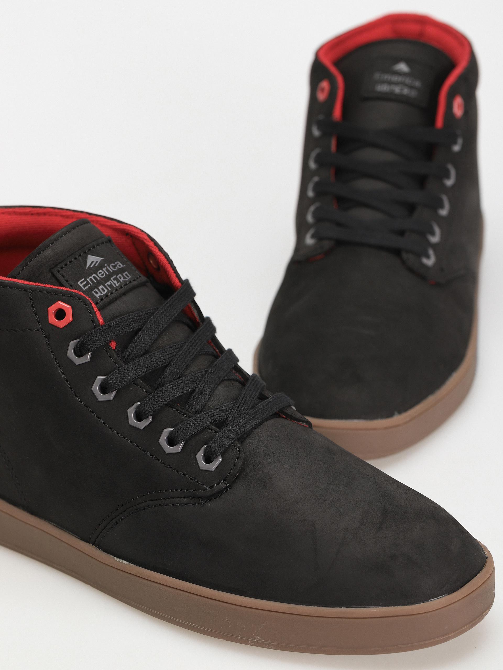 Buty Emerica Romero Laced High X Biltwell (black/gum)