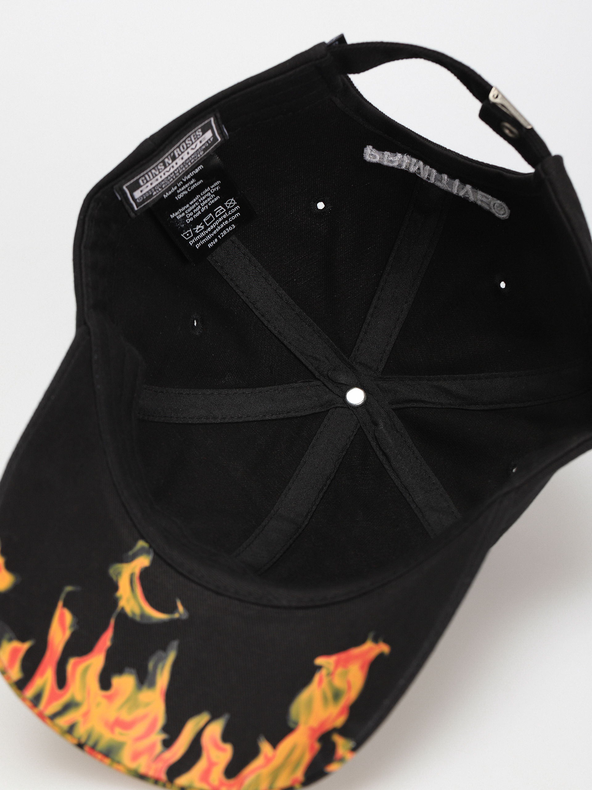 Czapka z daszkiem Primitive Next Door Strapback (black)
