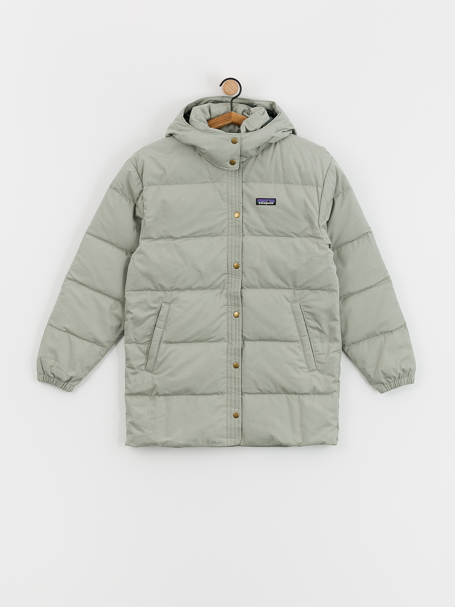 Kurtka Patagonia Cotton Down Parka Wmn (sleet green)