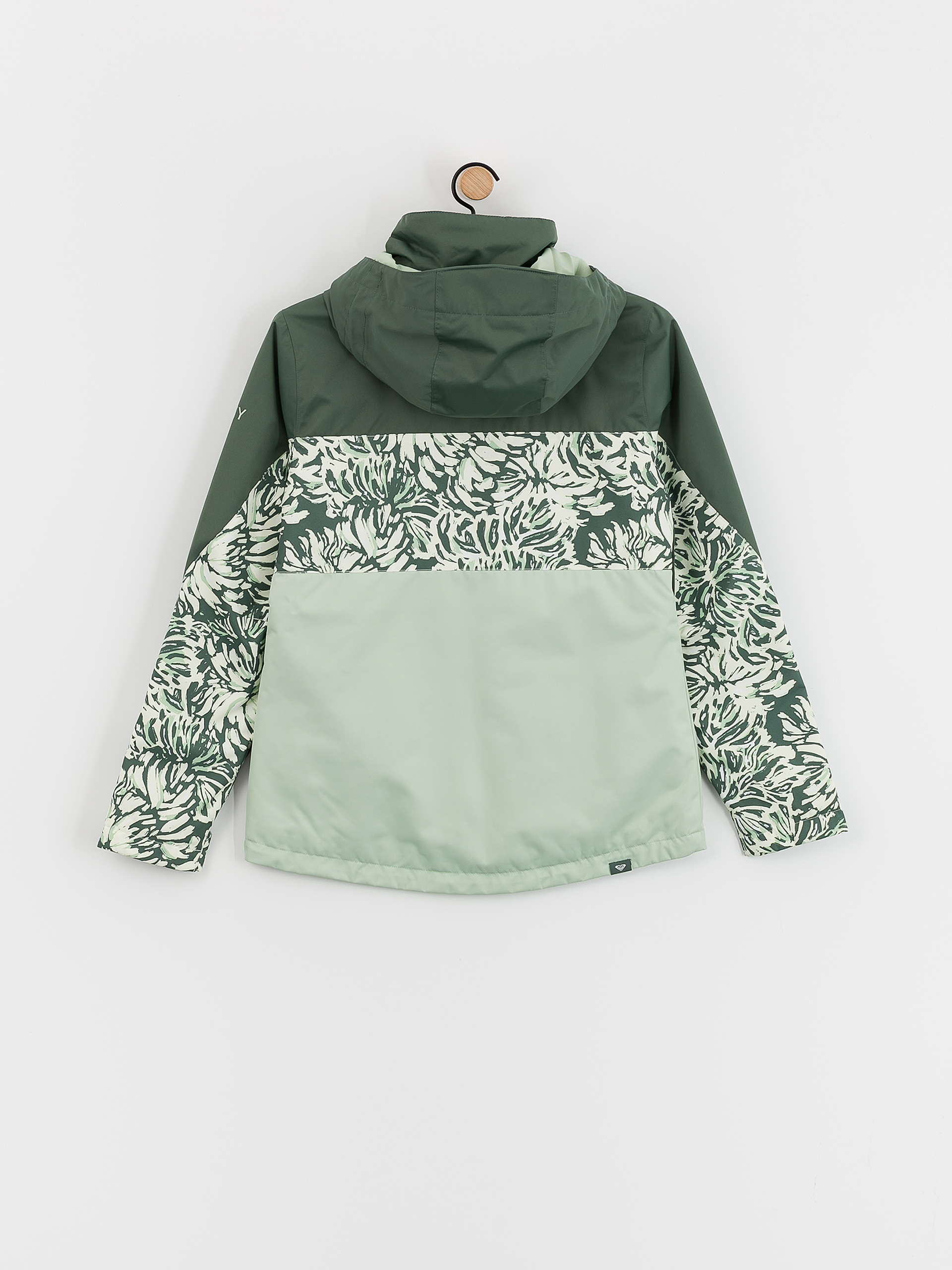 Damska Kurtka snowboardowa Roxy Jetty Block (dark forest wild)