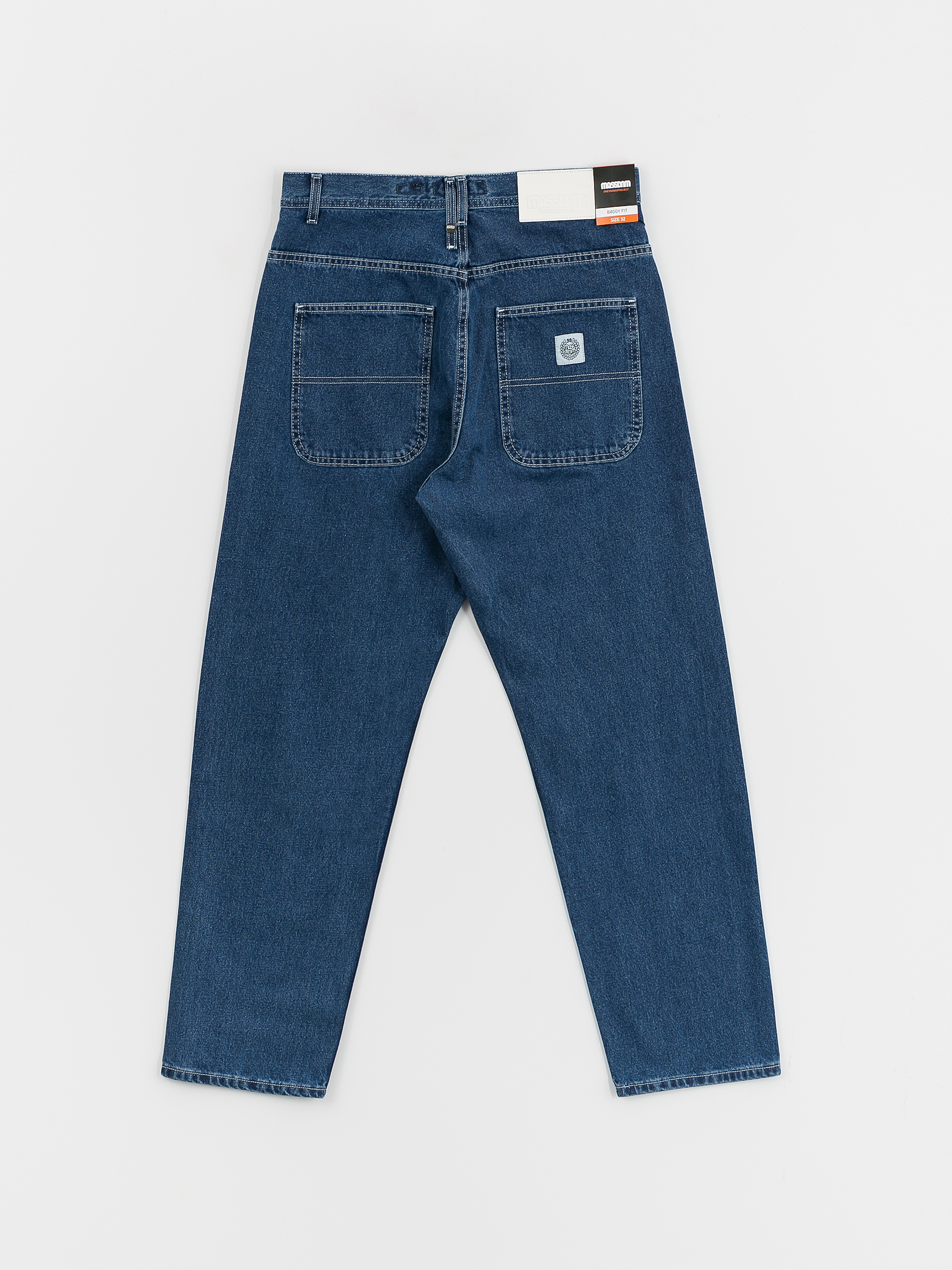 Spodnie MassDnm Craft Jeans Baggy Fit (blue)