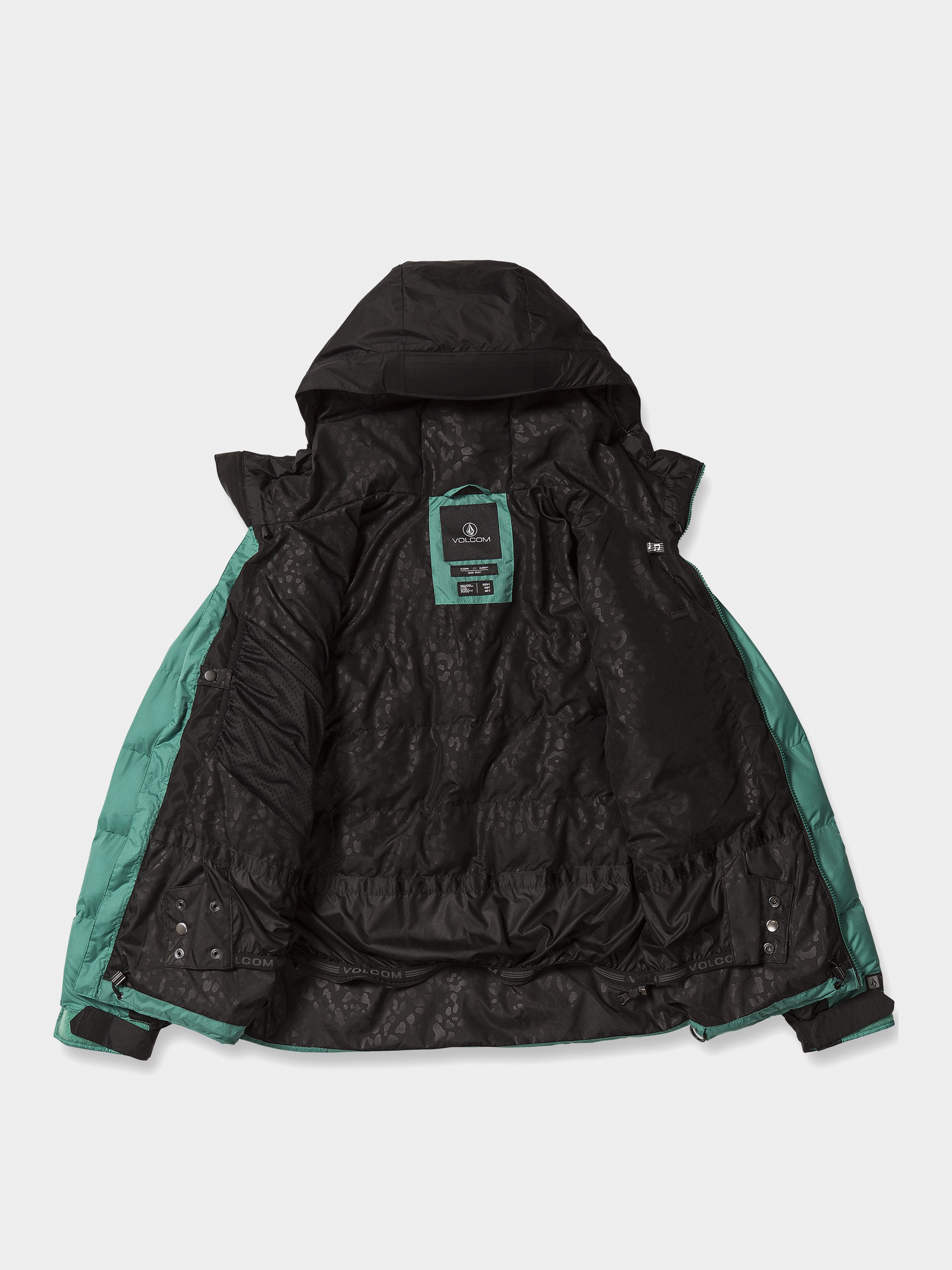 Damska Kurtka snowboardowa Volcom Puffleup (vibrant green)
