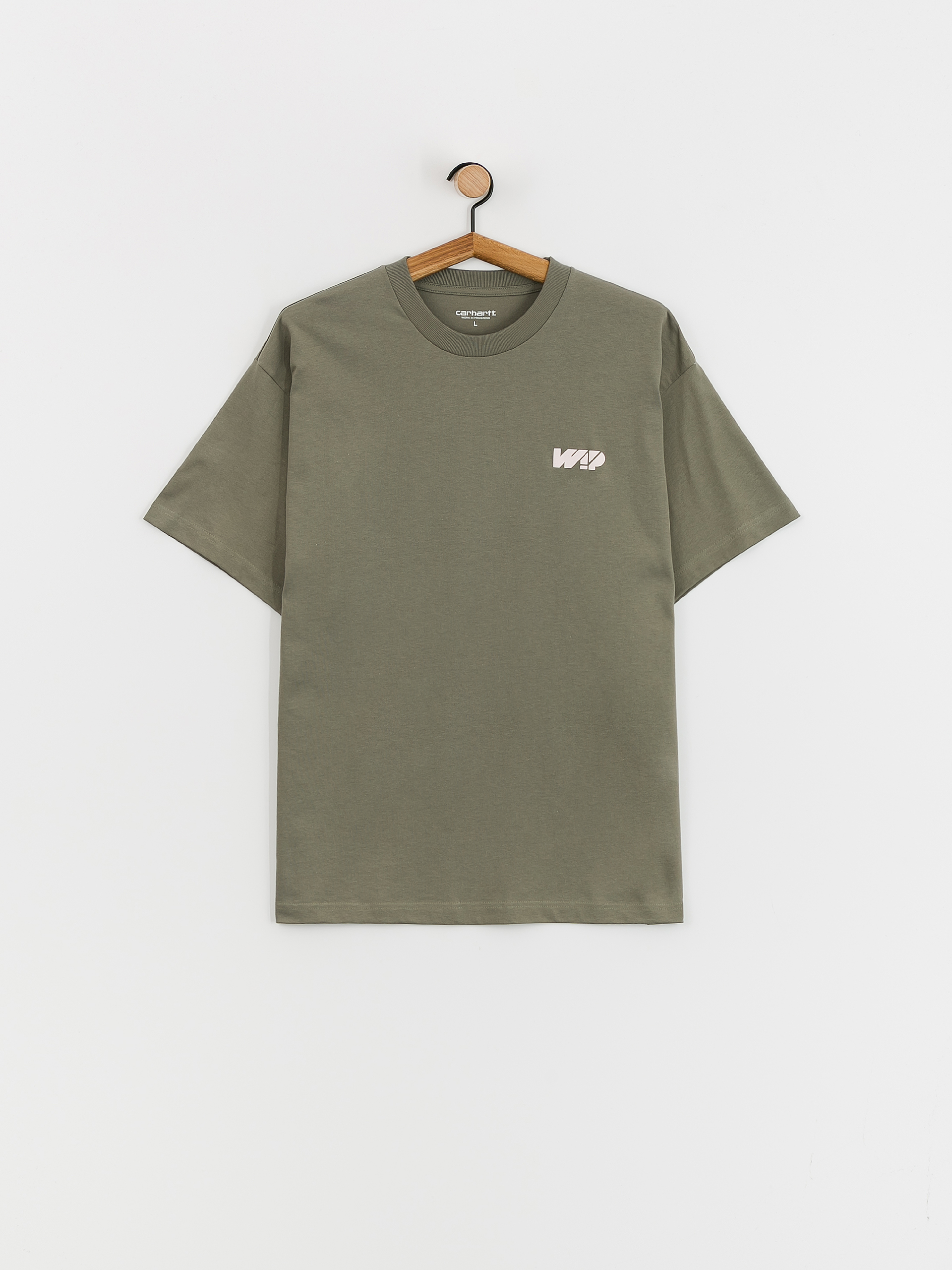 T-shirt Carhartt WIP Assemble (smoke green/natural)