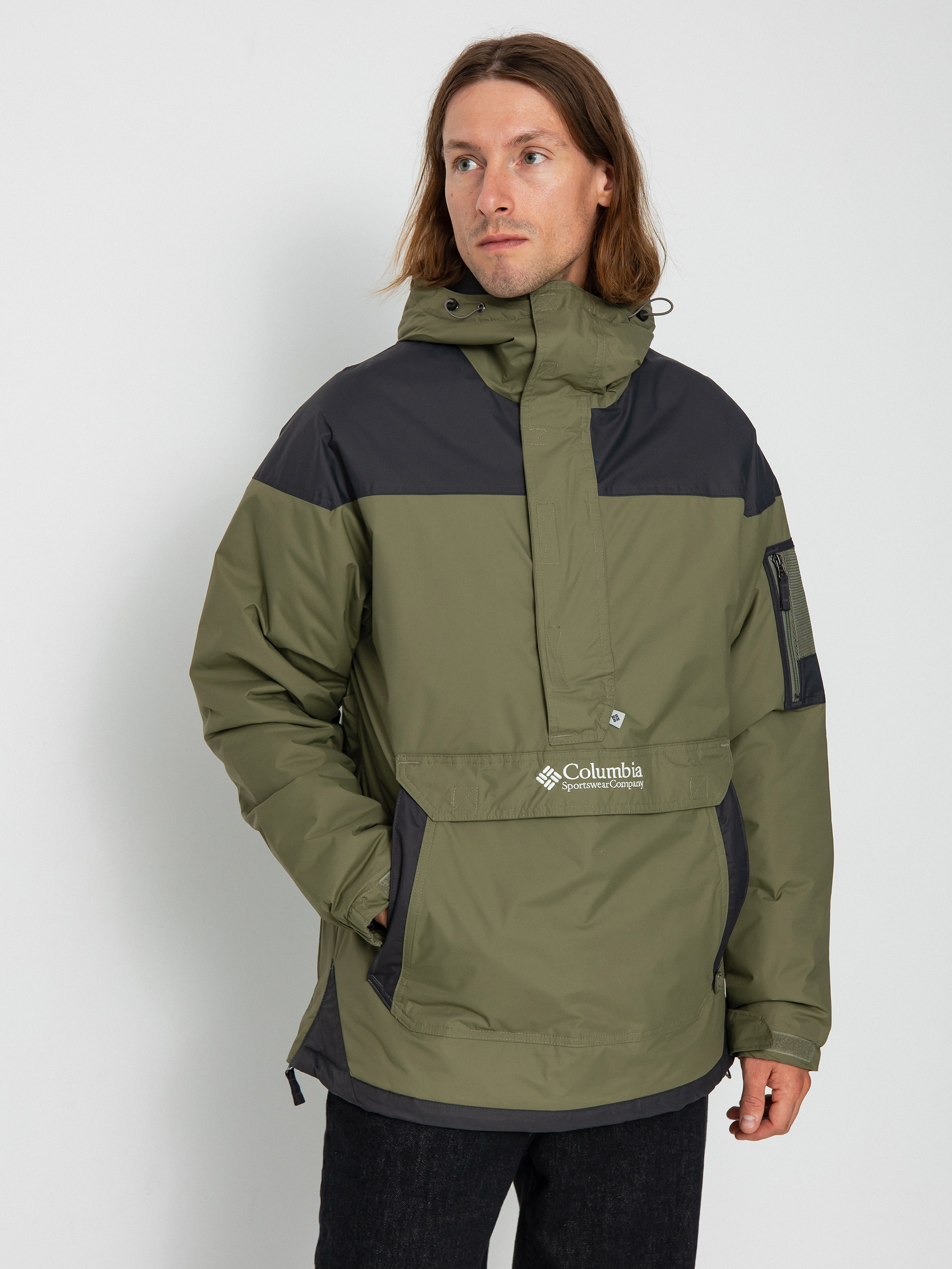 Kurtka Columbia Challenger Pullover (stone green/shark)