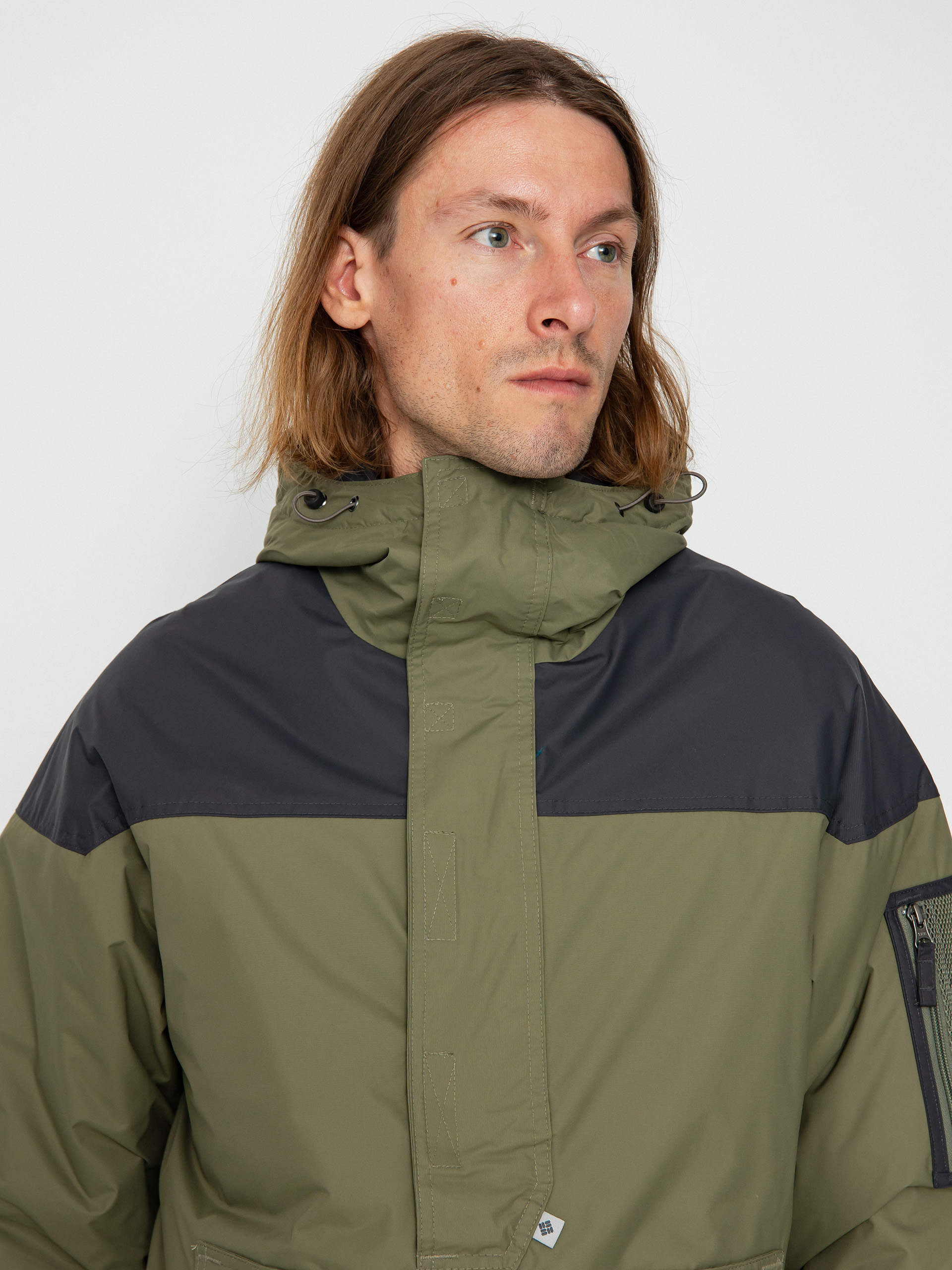 Kurtka Columbia Challenger Pullover (stone green/shark)