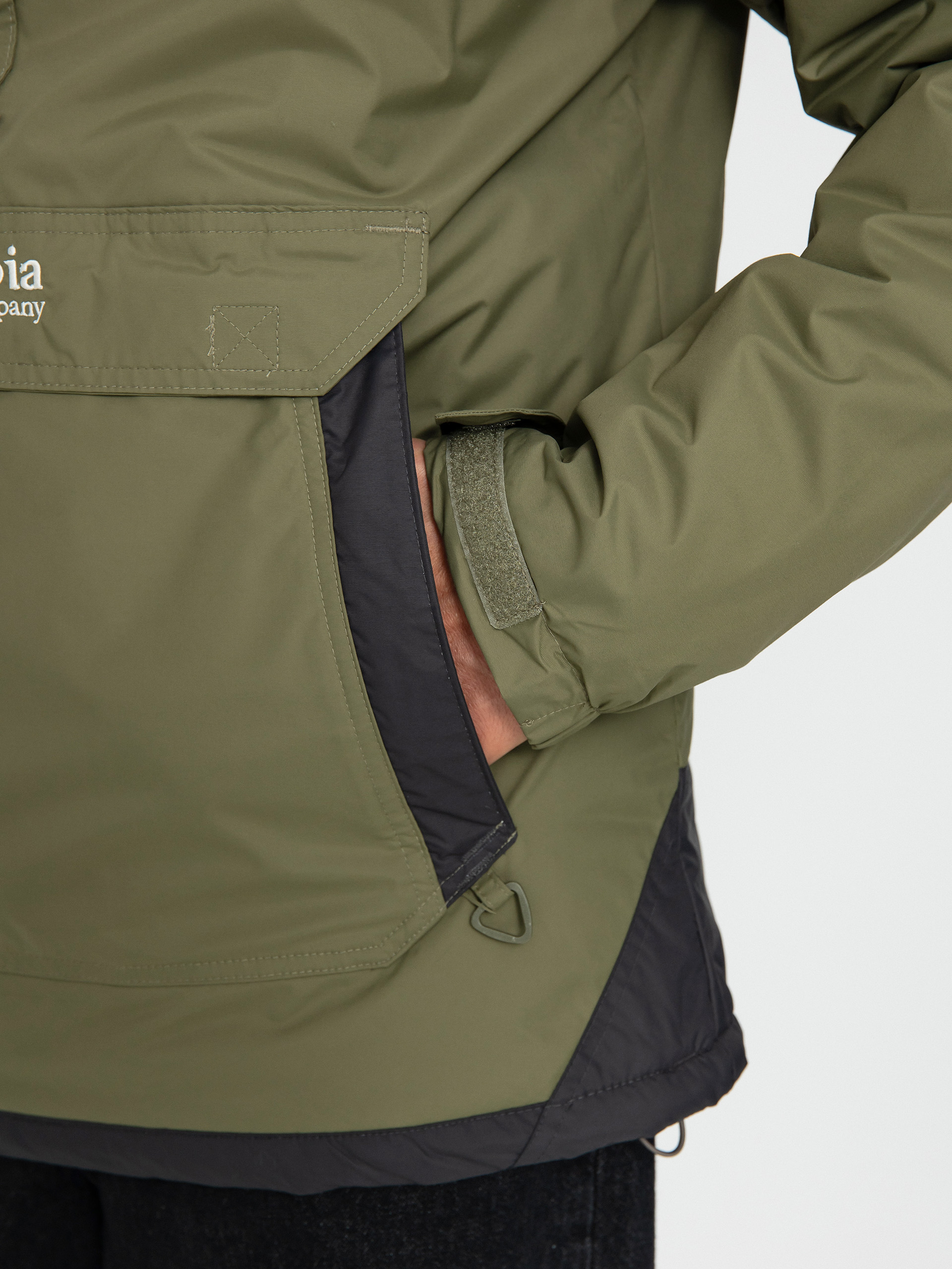 Kurtka Columbia Challenger Pullover (stone green/shark)