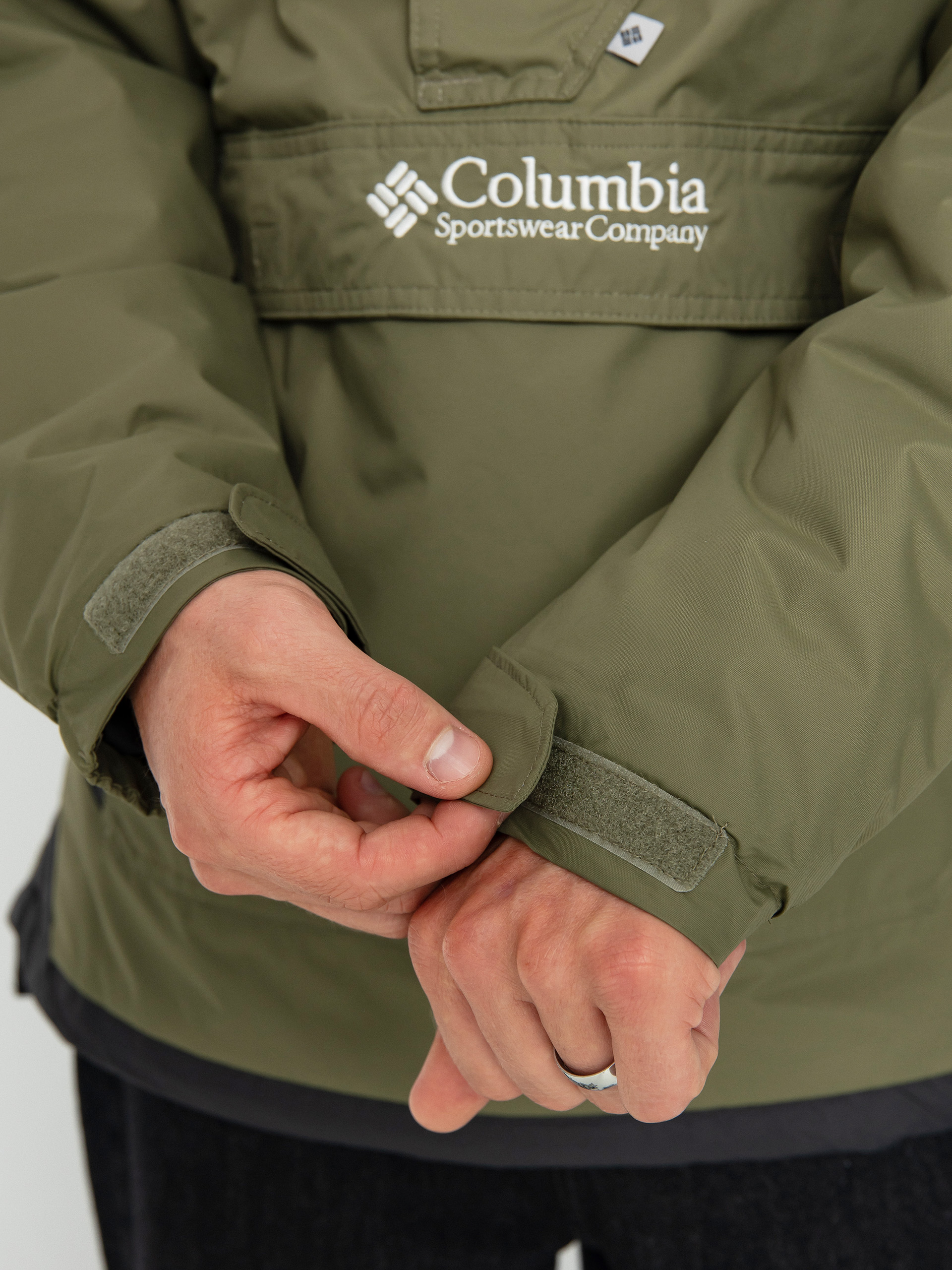 Kurtka Columbia Challenger Pullover (stone green/shark)