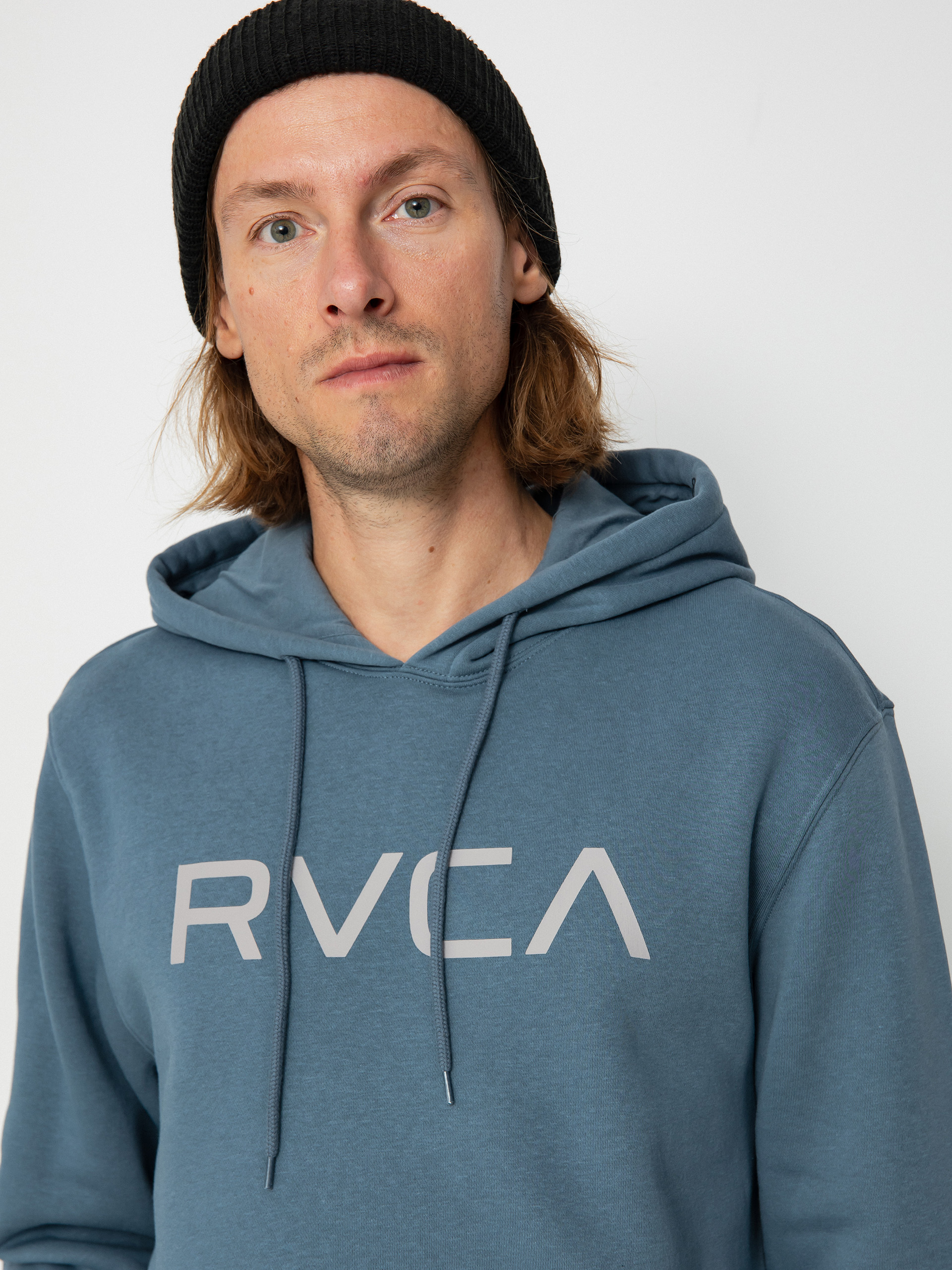 Bluza z kapturem RVCA Big Rvca HD (blue mirage)
