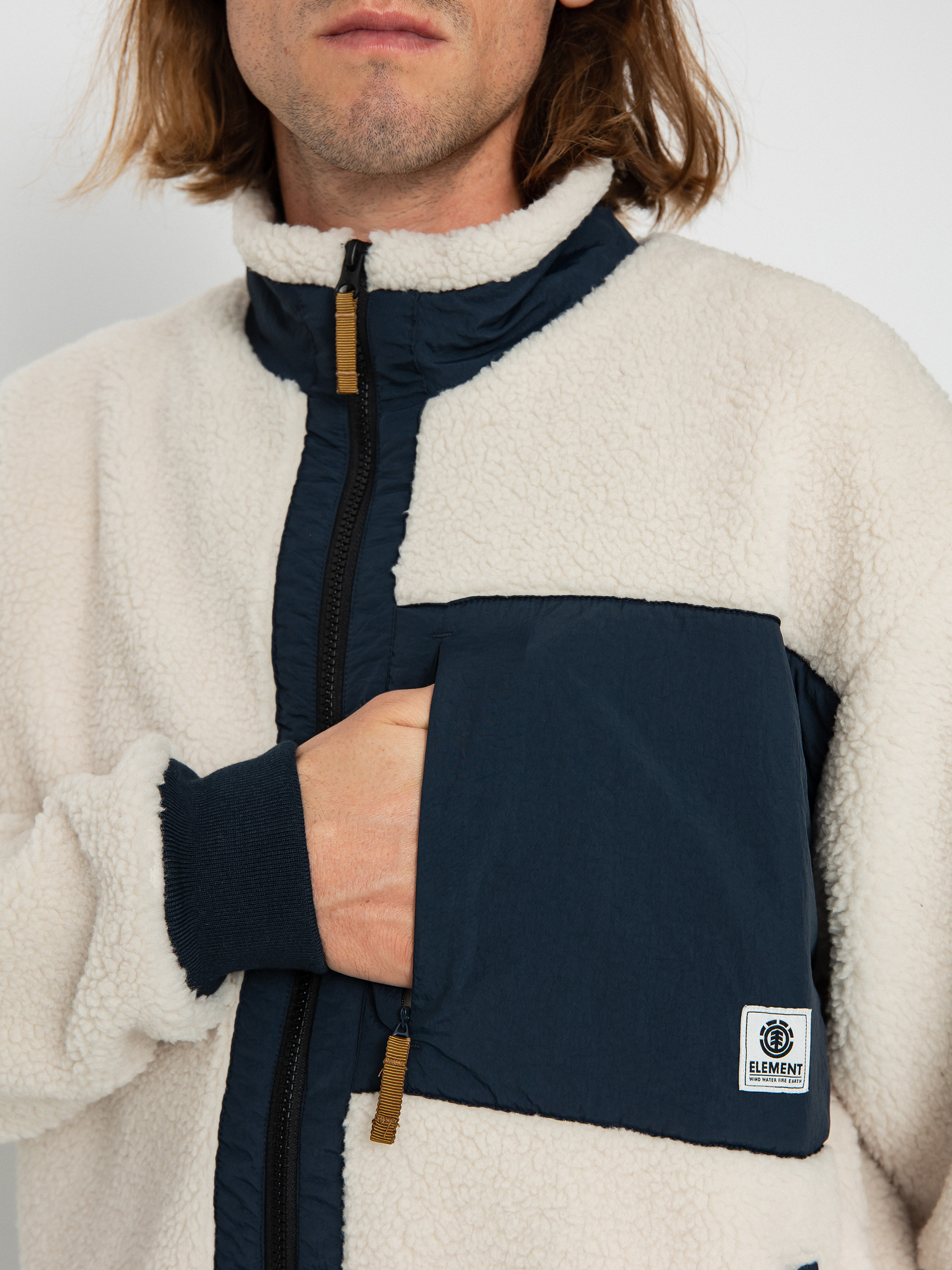 Kurtka Element Oak Sherpa (egret)