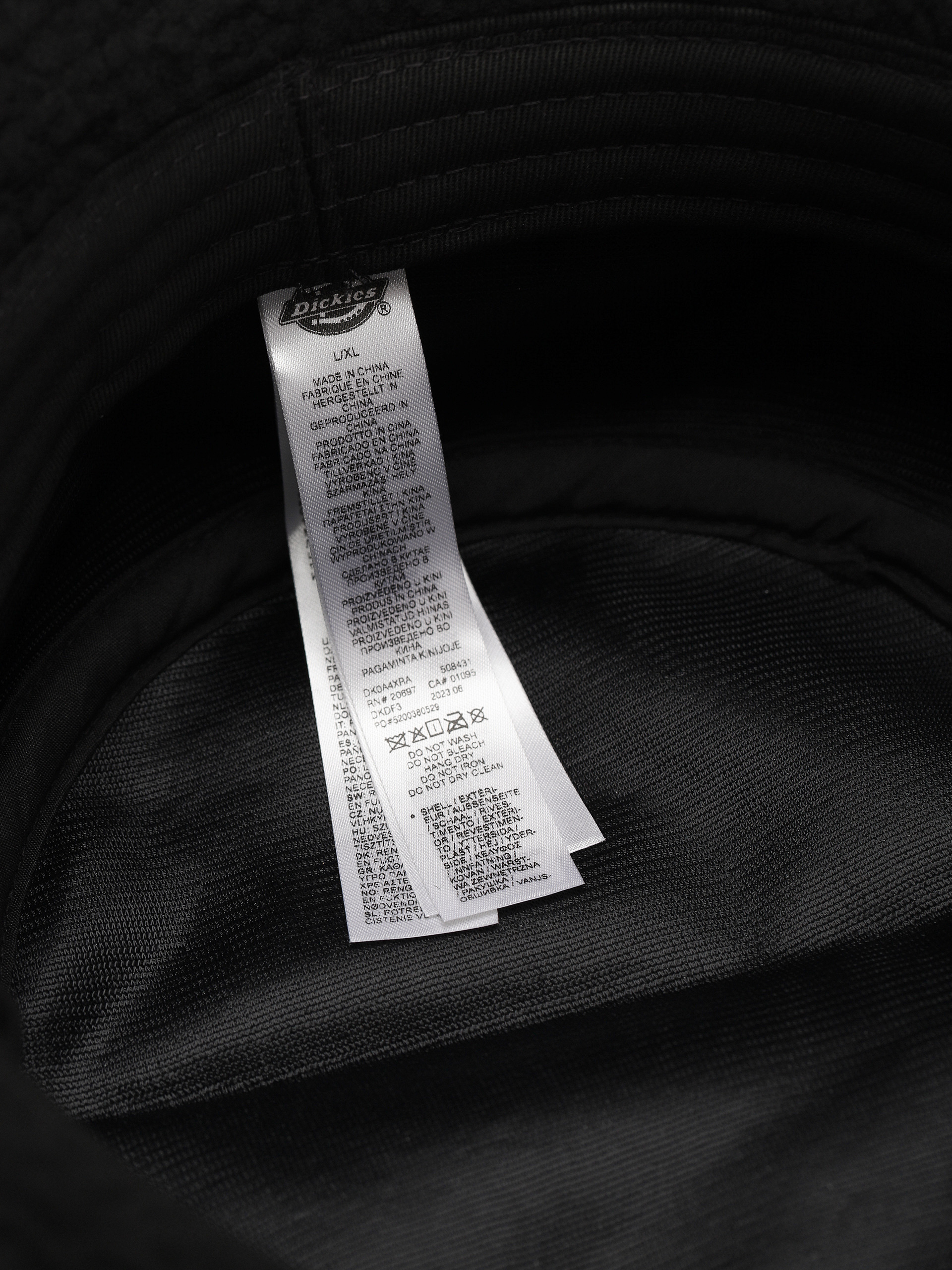 Kapelusz Dickies Red Chute (black)