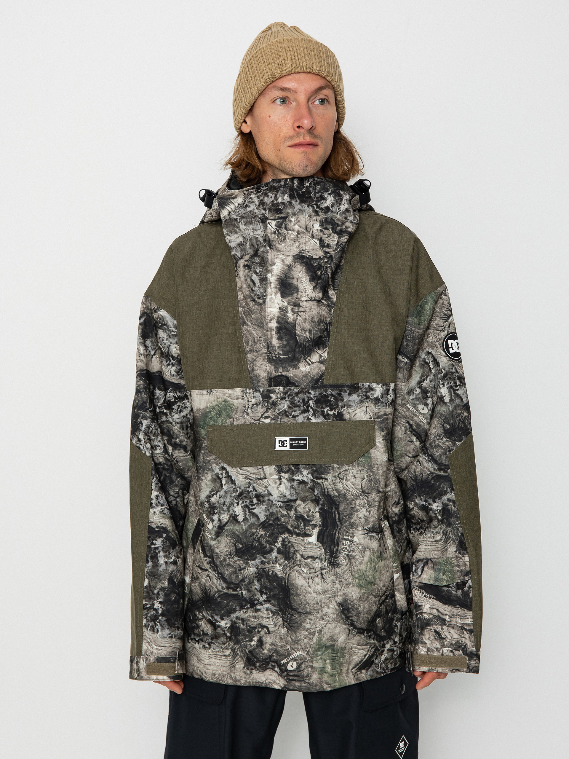 Męska Kurtka snowboardowa DC 43 Anorak (mossy oak cyt camo)