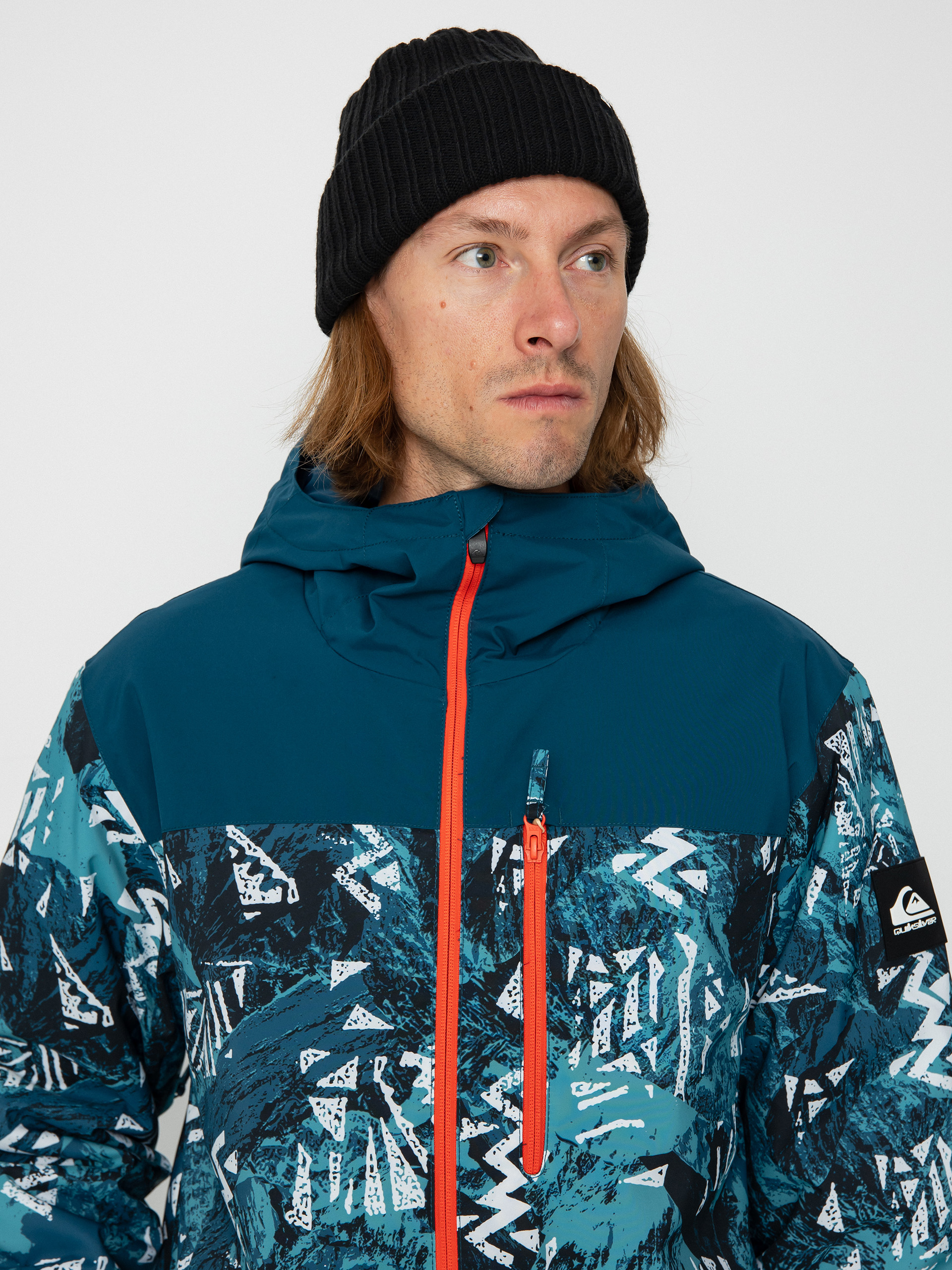 Męska Kurtka snowboardowa Quiksilver Morton (majolica blue)