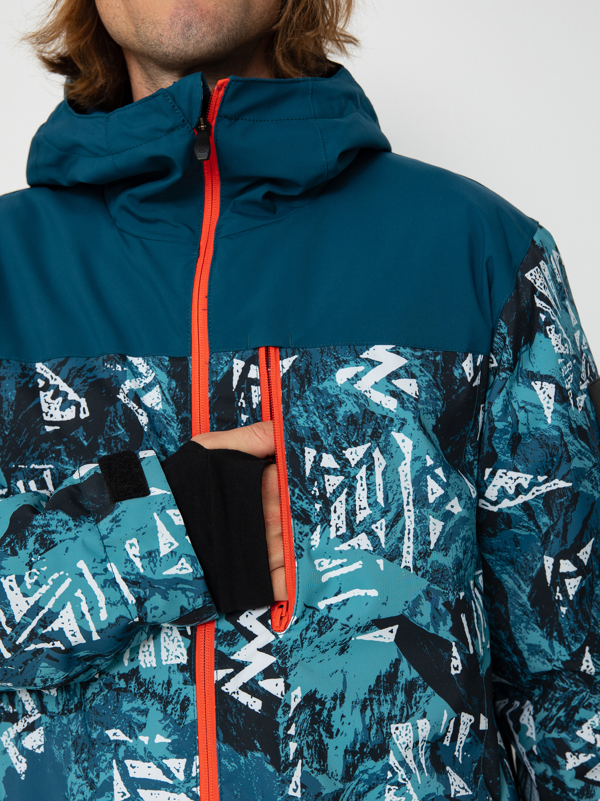 Męska Kurtka snowboardowa Quiksilver Morton (majolica blue)