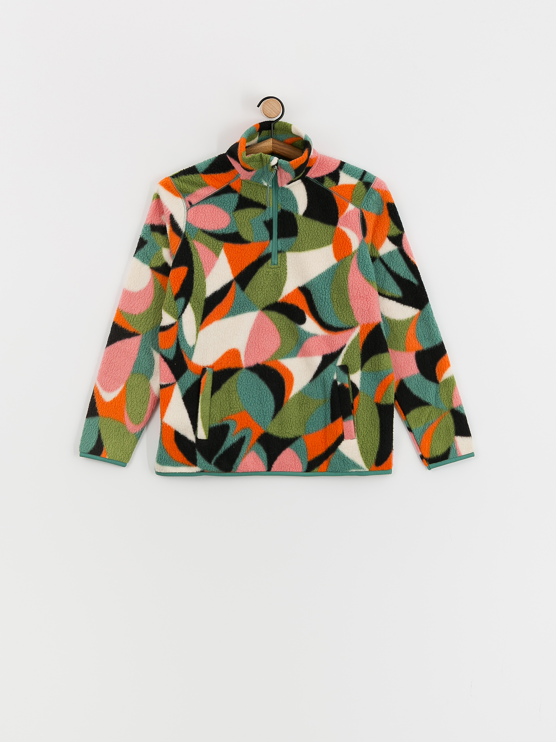 Damski Polar Billabong Boundary Mock 3 (pink coral)