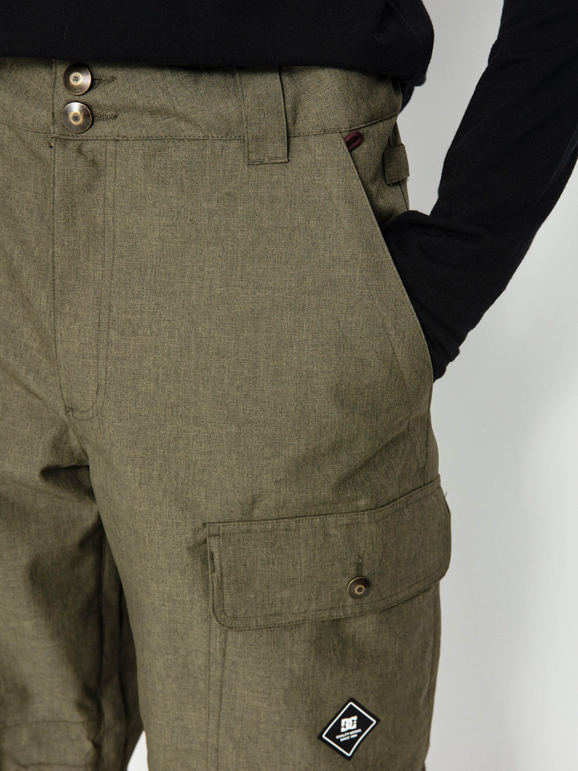 Męskie Spodnie snowboardowe DC Code (capers)