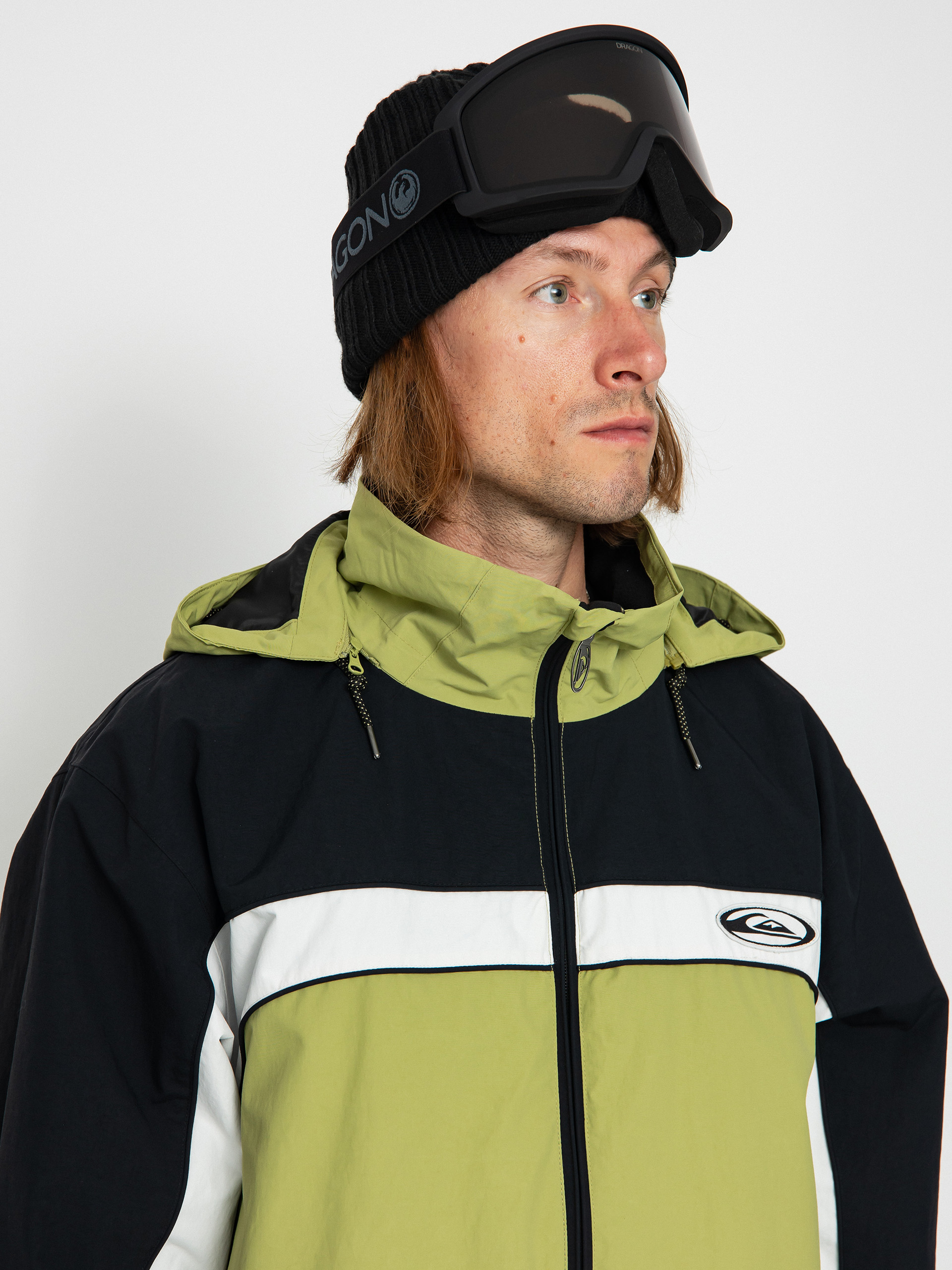 Męska Kurtka snowboardowa Quiksilver Live Wire (green olive)