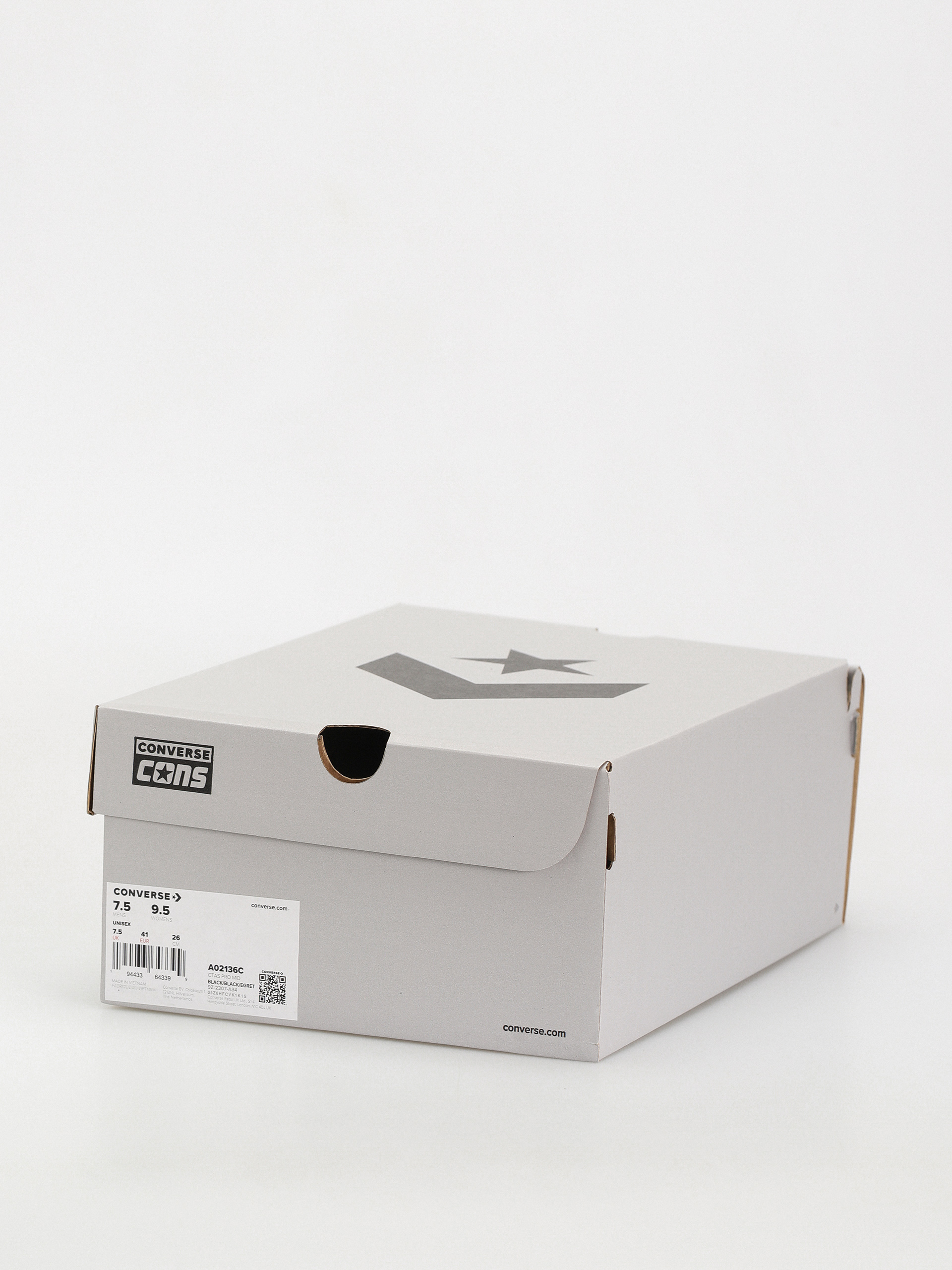 Trampki Converse Chuck Taylor All Star Pro Mid (black/black/egret)