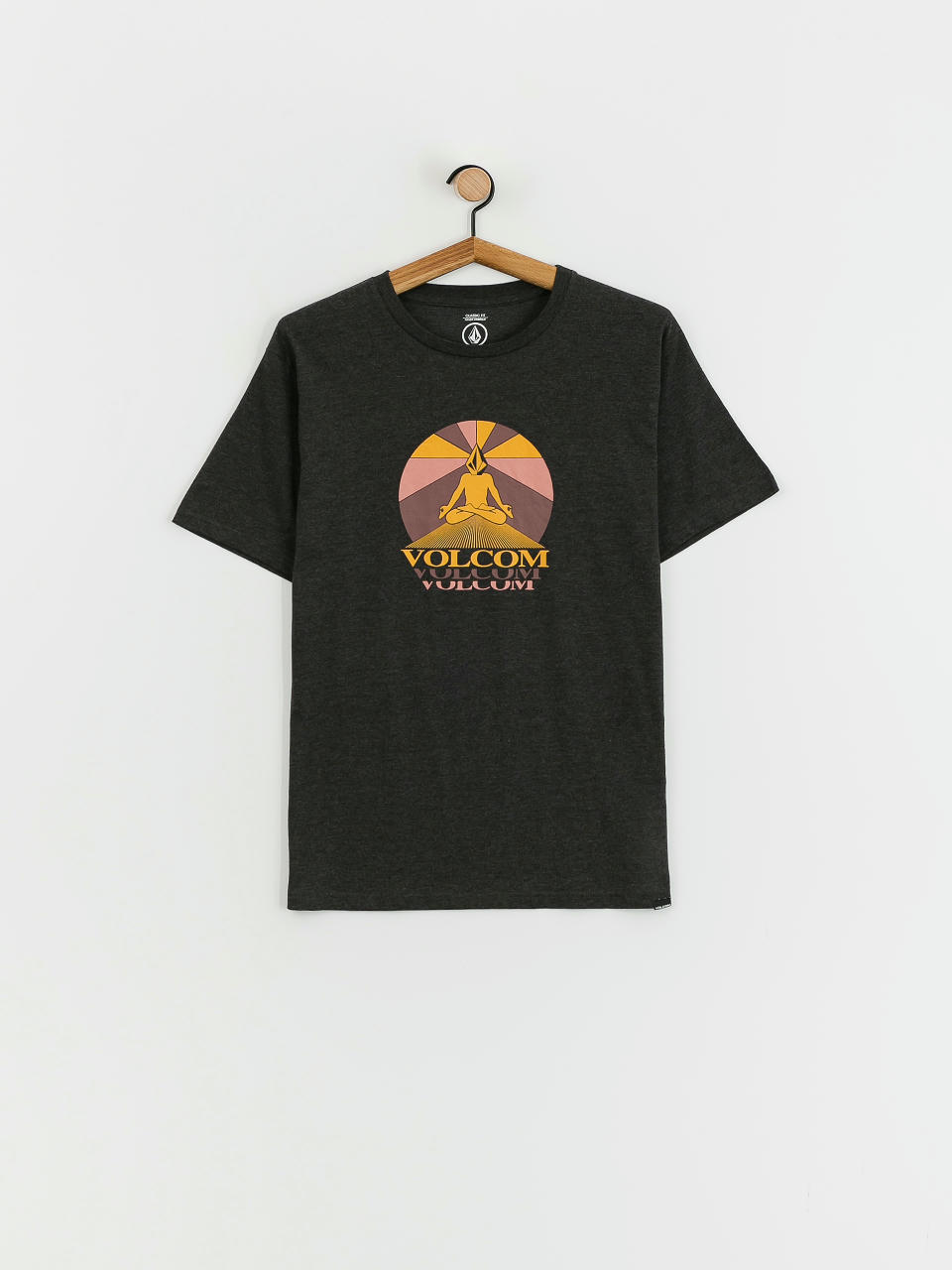 T-shirt Volcom Mr Blisser Hth (heather black)