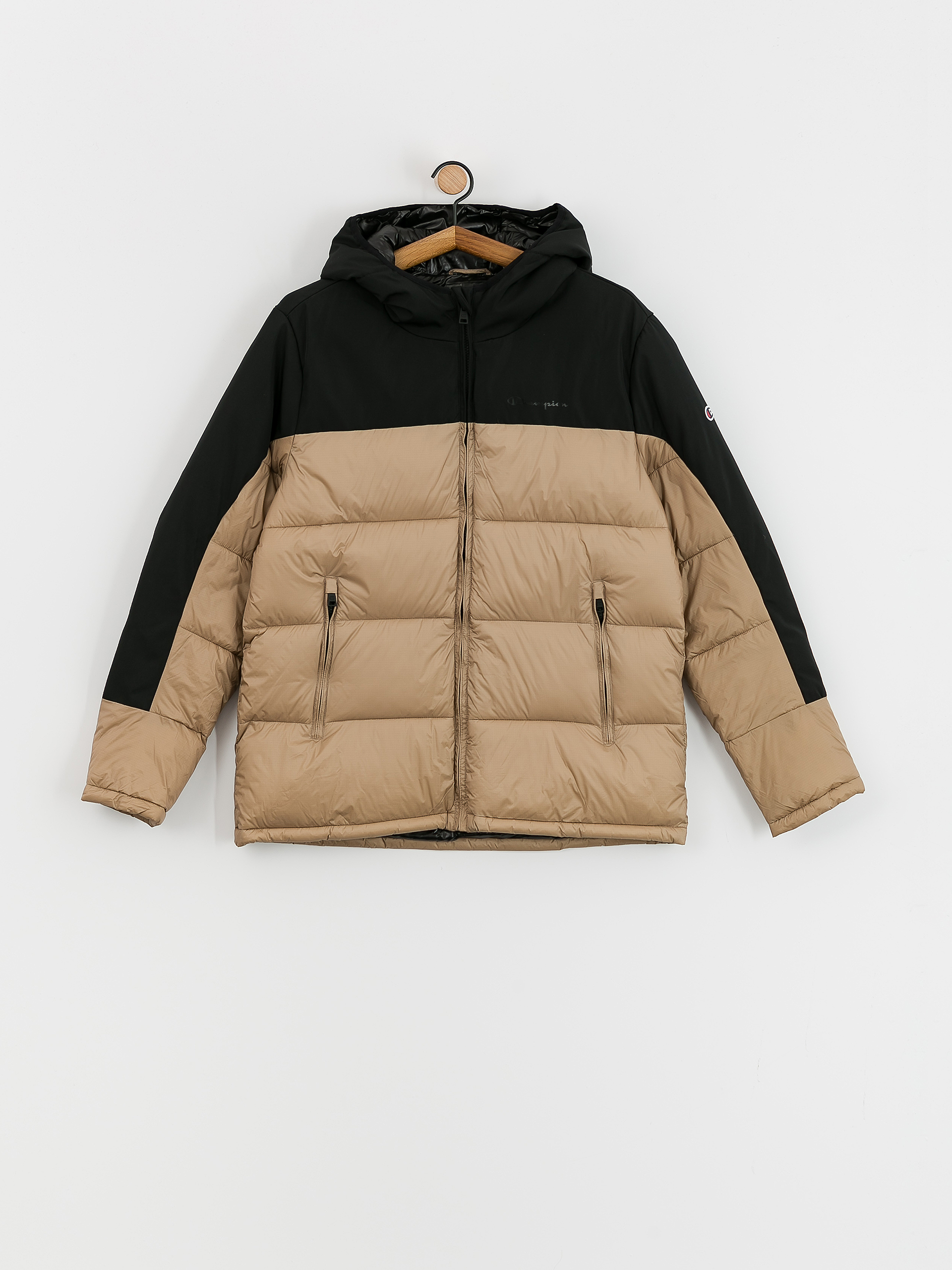 Kurtka Champion Legacy Hooded Jacket 219190 (svk/nbk)