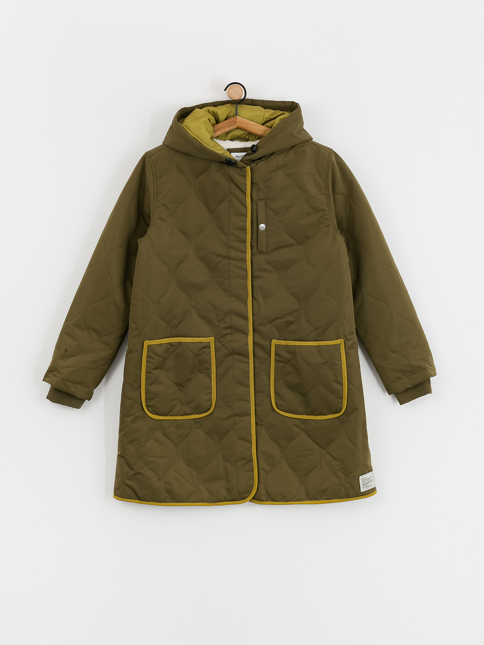 Kurtka RVCA Jean Parka Wmn (dark chocolate/dark orange)