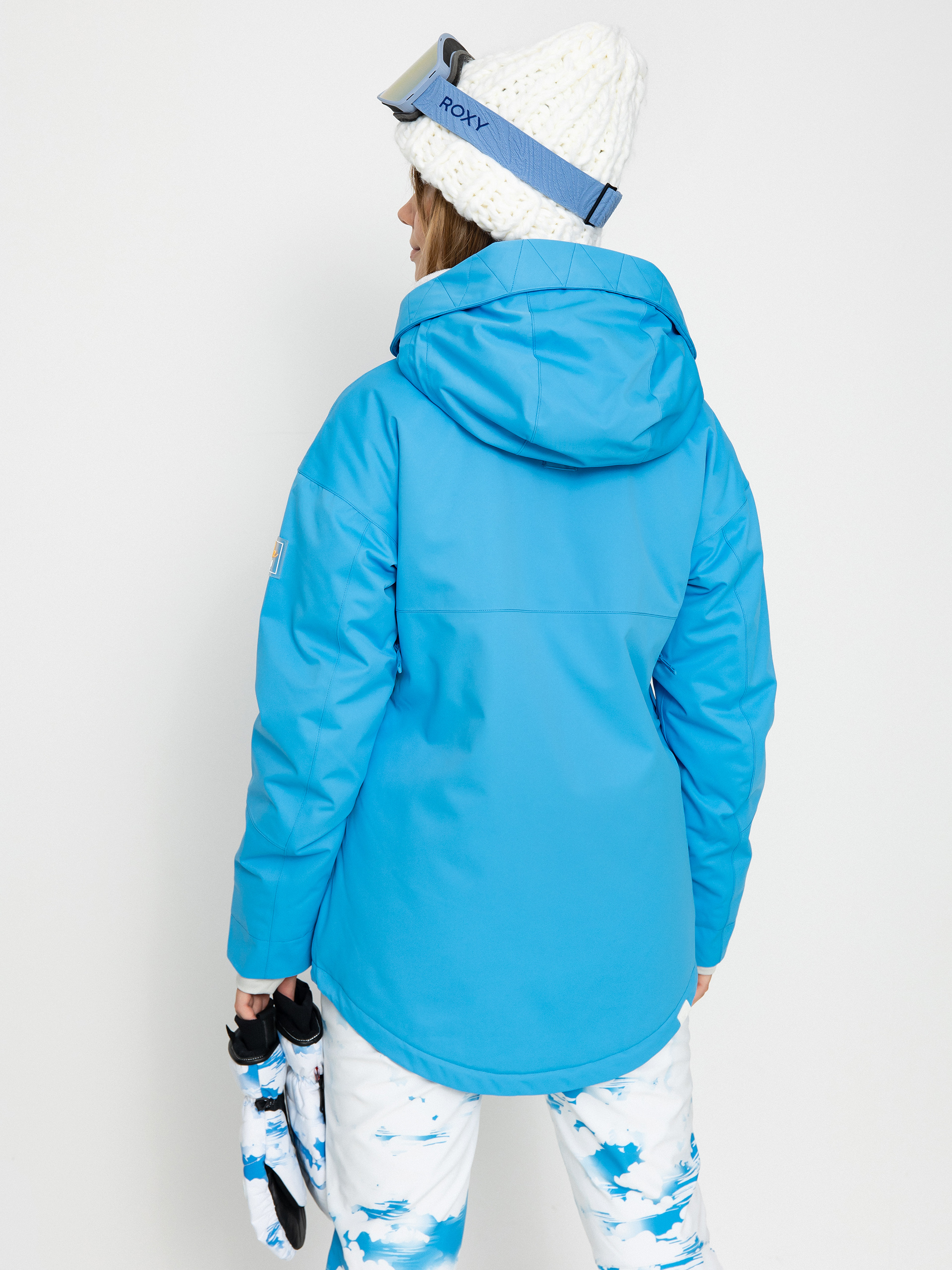 Damska Kurtka snowboardowa Roxy Chloe Kim (azure blue)
