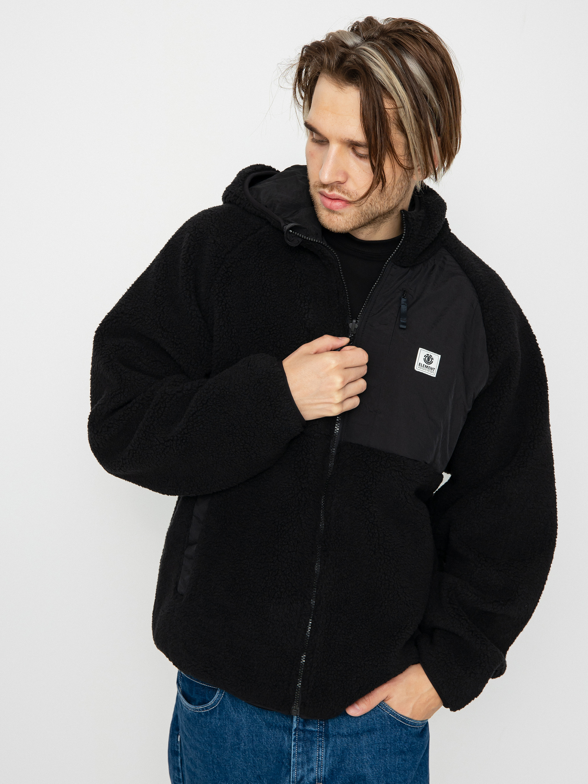 Kurtka Element Wolfe Sherpa (jet black)