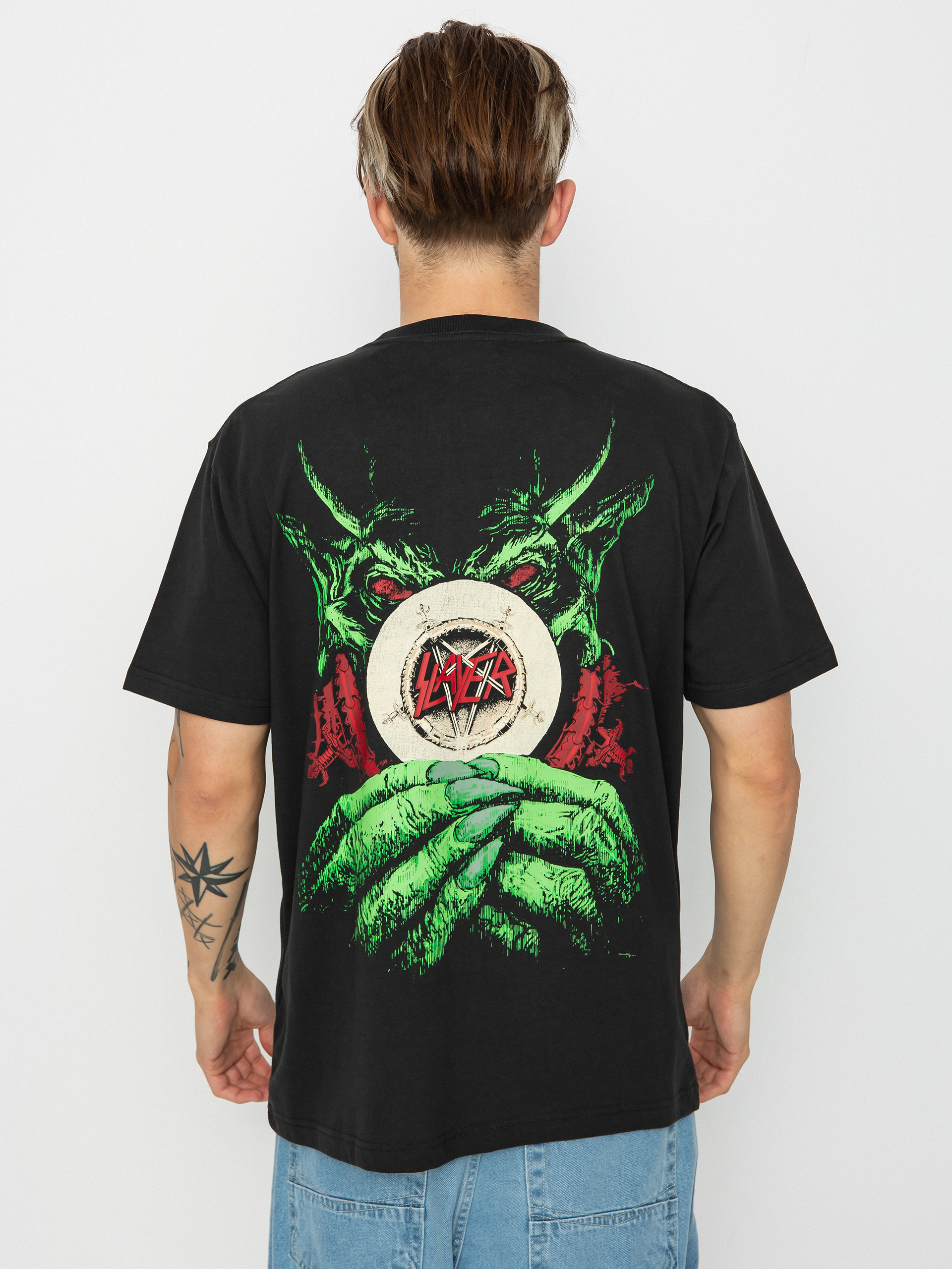T-shirt DC X Slayer Shoeco S (pirate black)