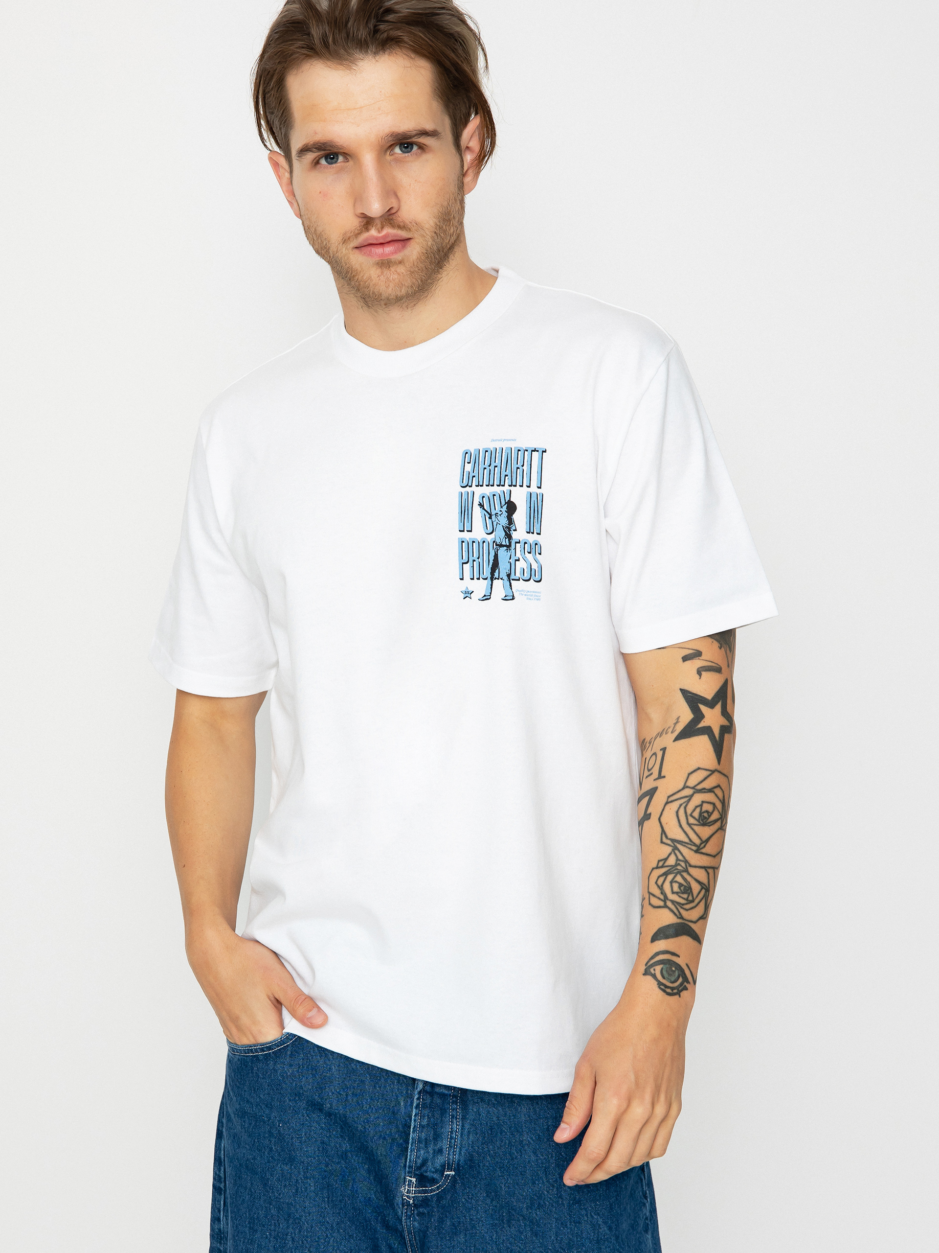 T-shirt Carhartt WIP Workaway (white)