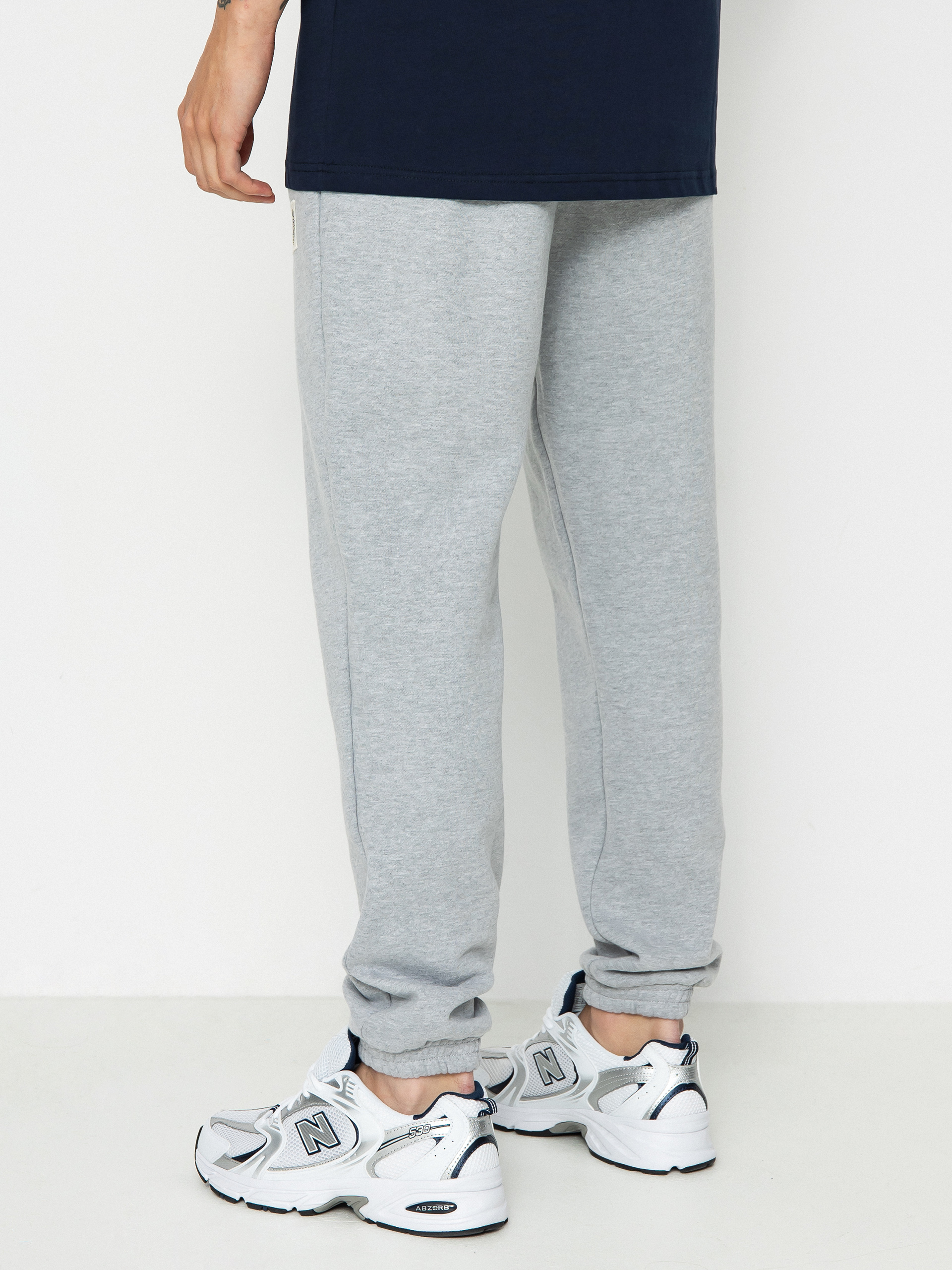Spodnie MassDnm Patch Straight Fit (light heather grey)
