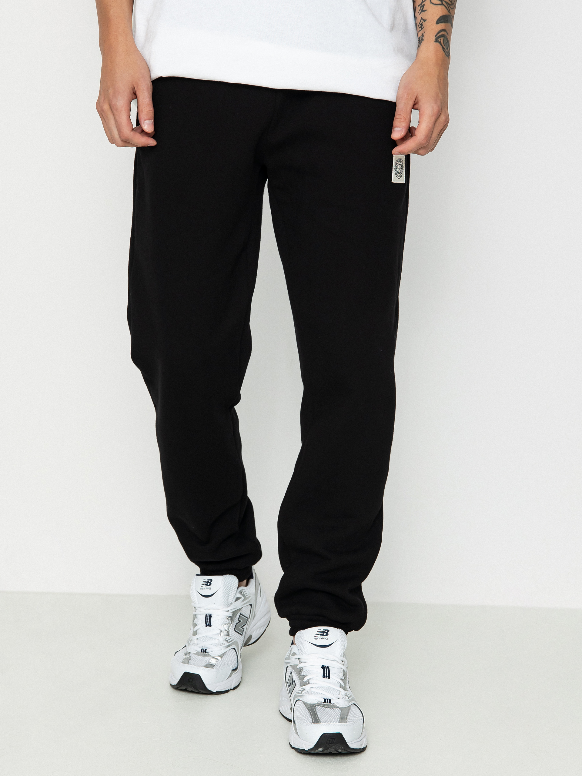Spodnie MassDnm Patch Straight Fit (black)