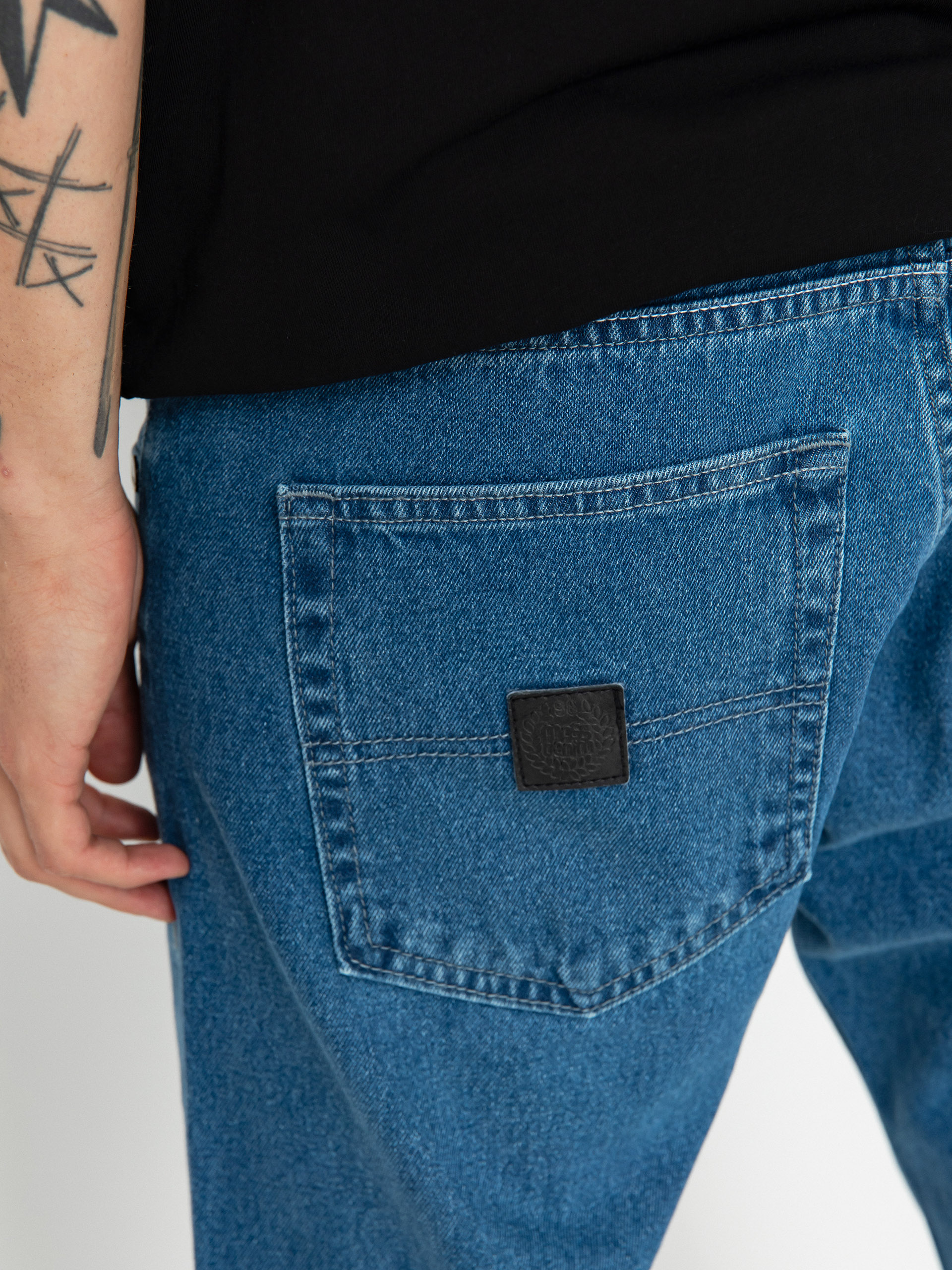 Spodnie MassDnm Base Jeans Regular Fit (blue)