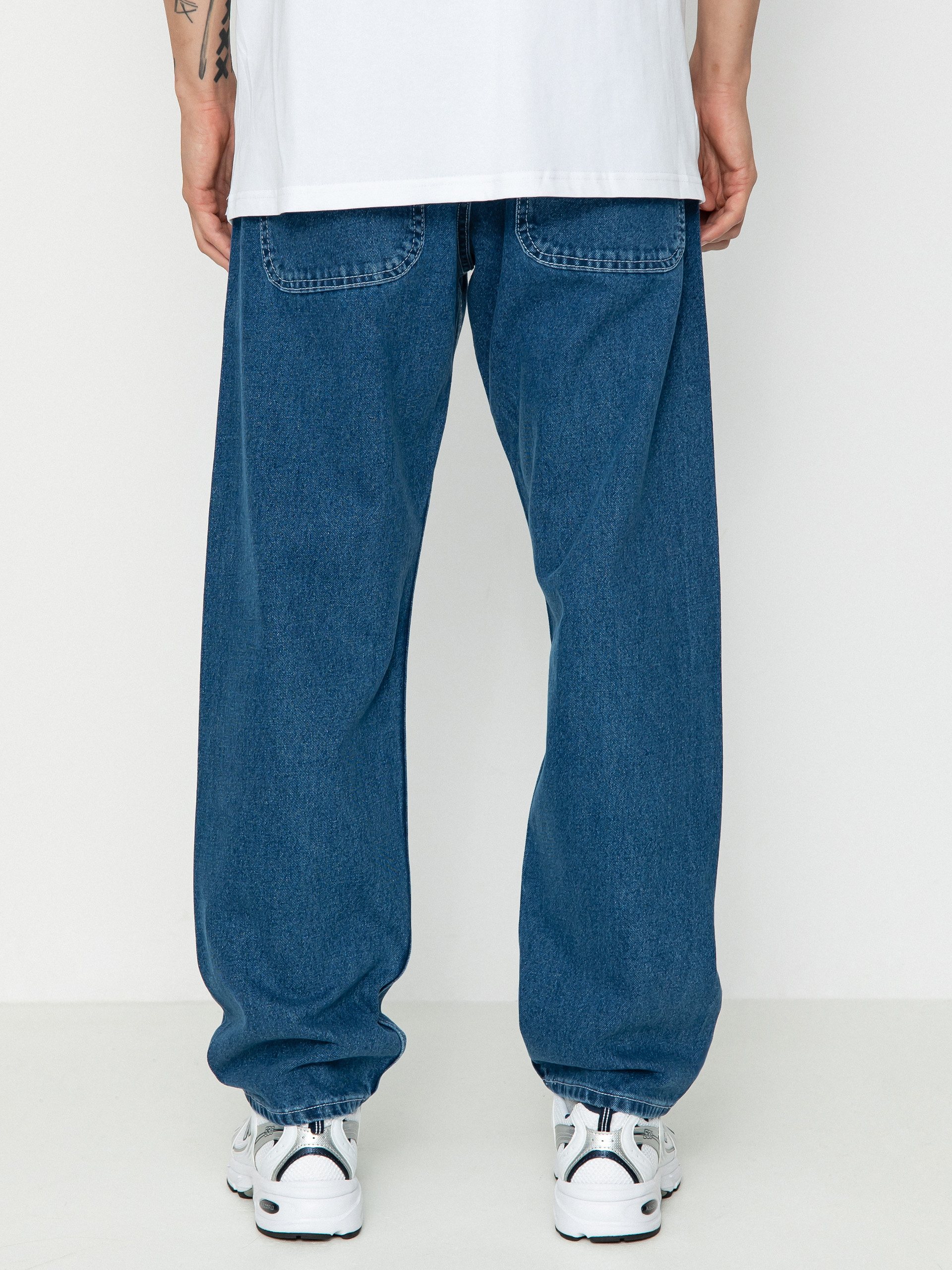 Spodnie MassDnm Craft Jeans Baggy Fit (blue)