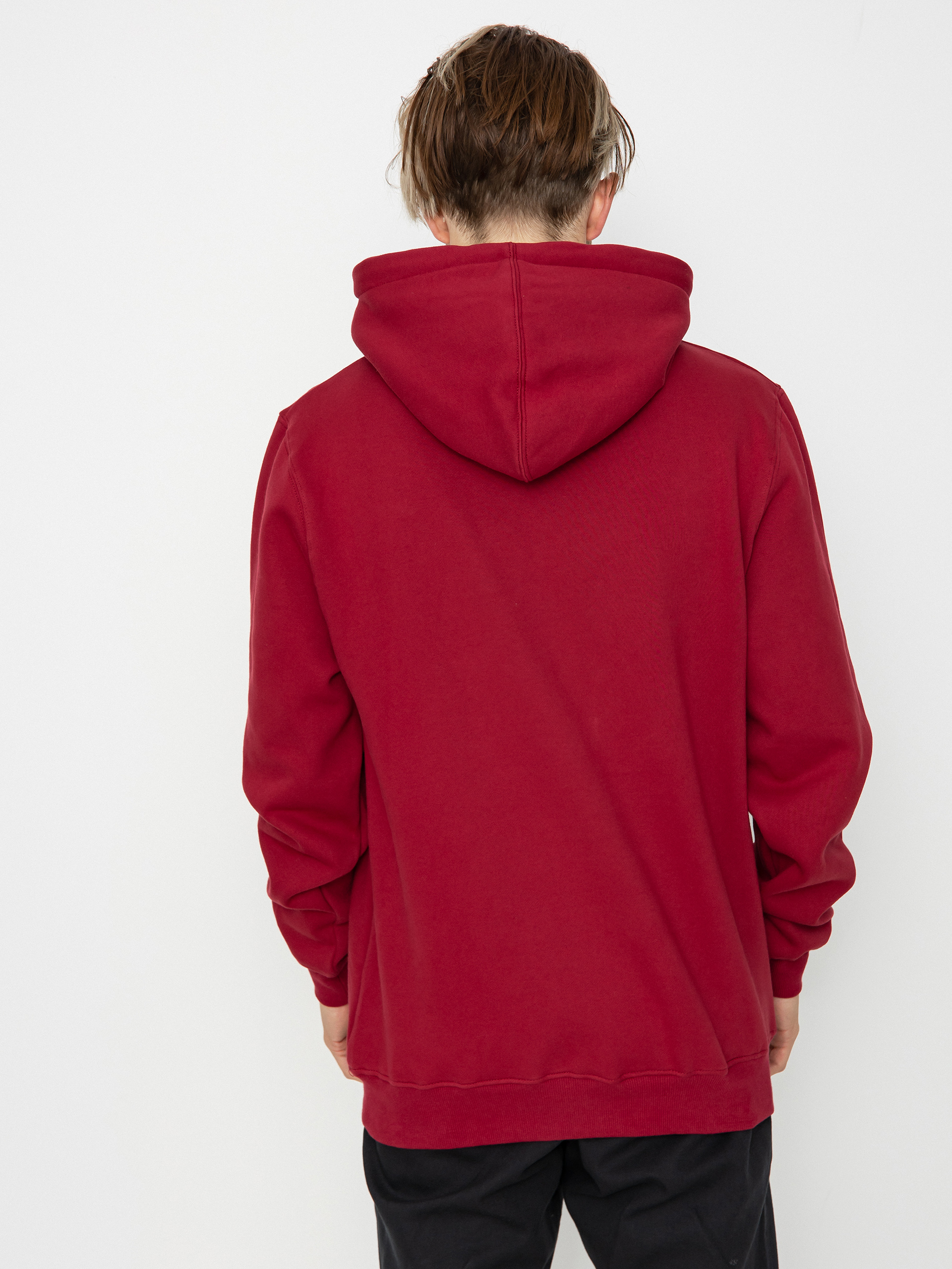 Bluza z kapturem MassDnm Patch HD (claret)