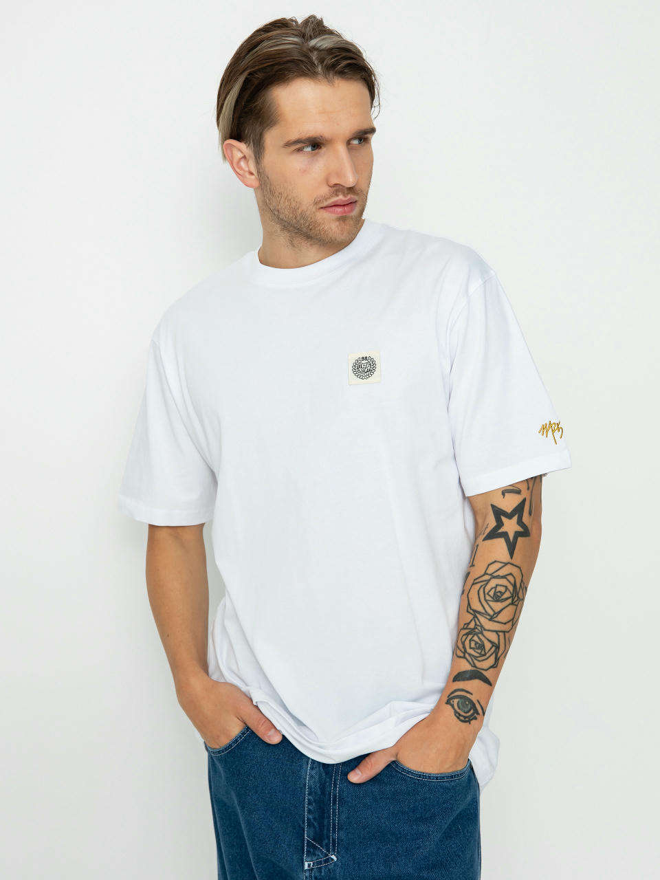 T-shirt MassDnm Patch (white)