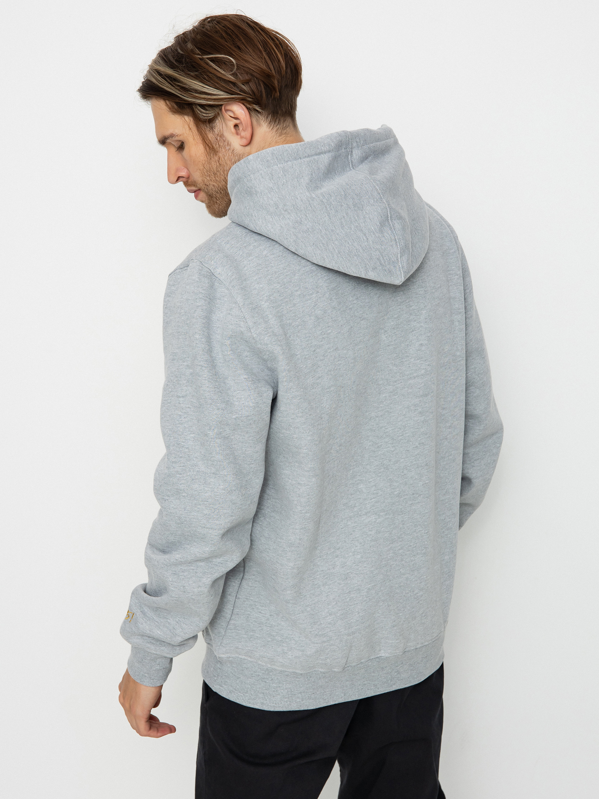 Bluza z kapturem MassDnm Patch HD (light heather grey)