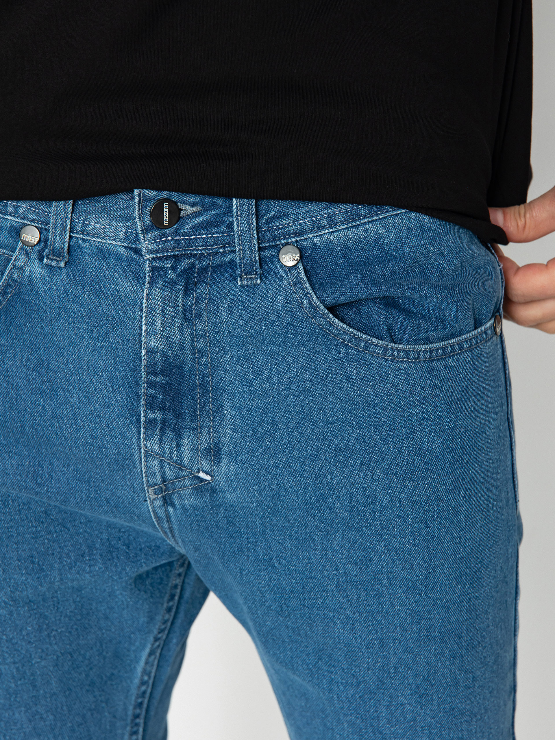 Spodnie MassDnm Signature 2.0 Jeans Tapered Fit (blue)