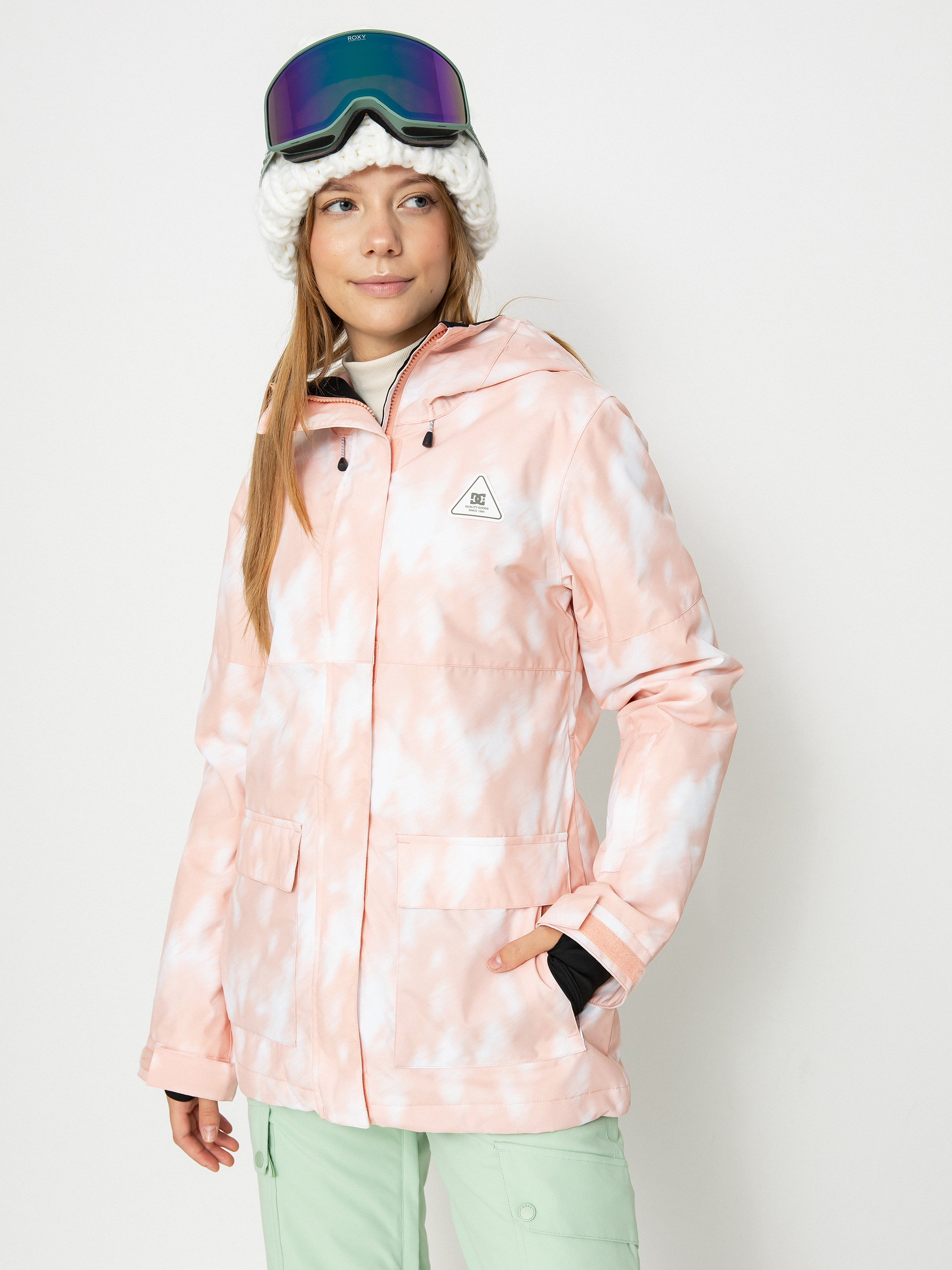 Kurtka snowboardowa DC Cruiser Wmn (pink tree runs)