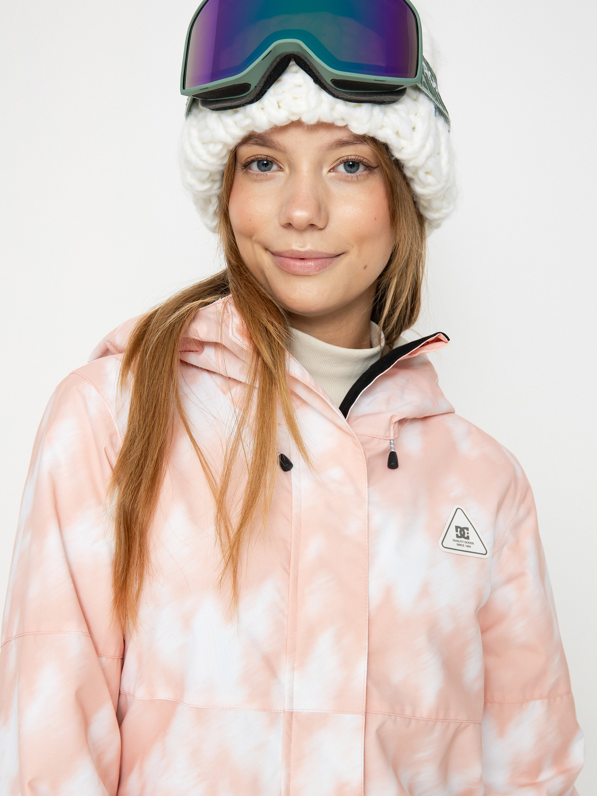 Damska Kurtka snowboardowa DC Cruiser (pink tree runs)