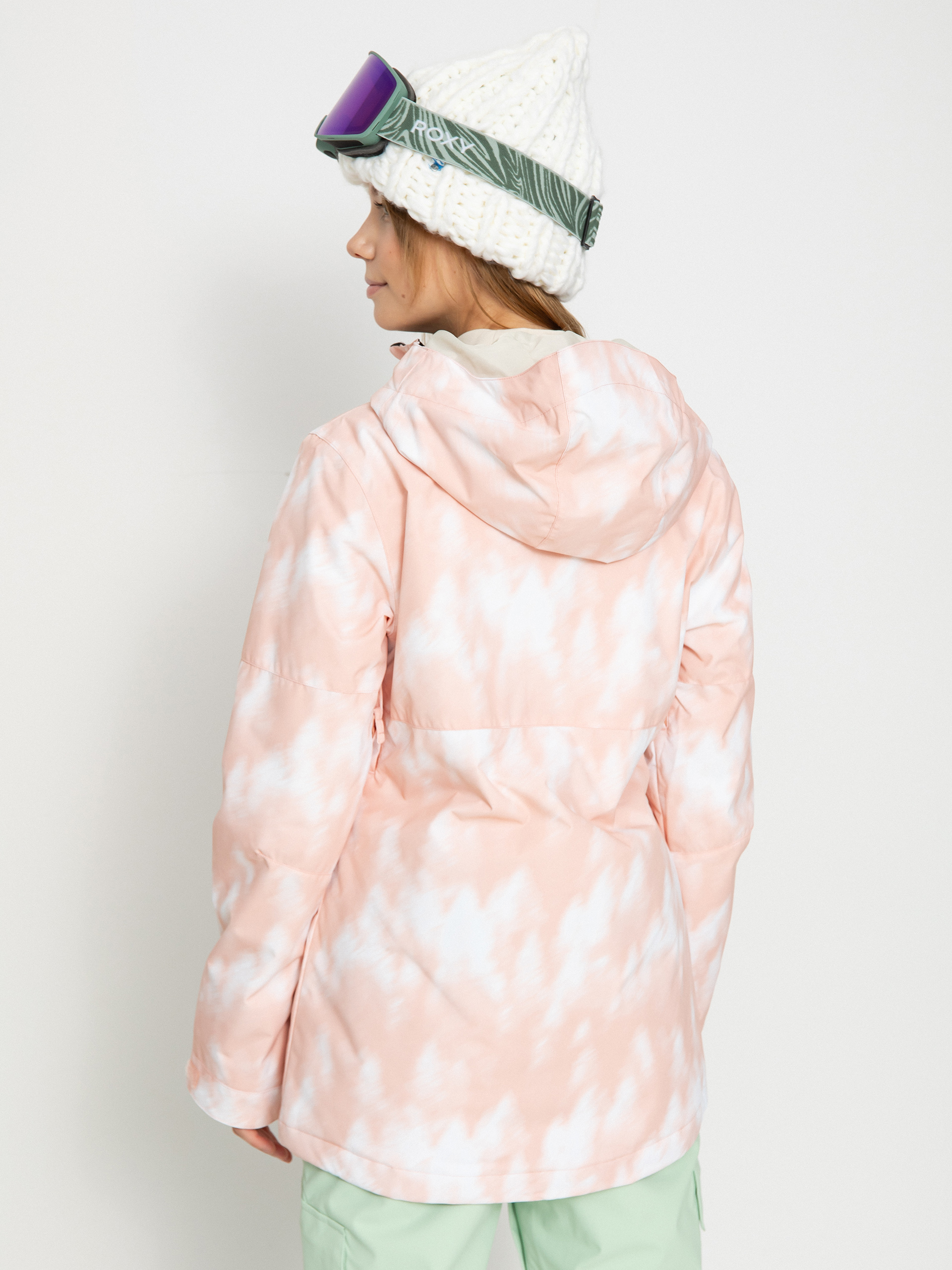 Damska Kurtka snowboardowa DC Cruiser (pink tree runs)