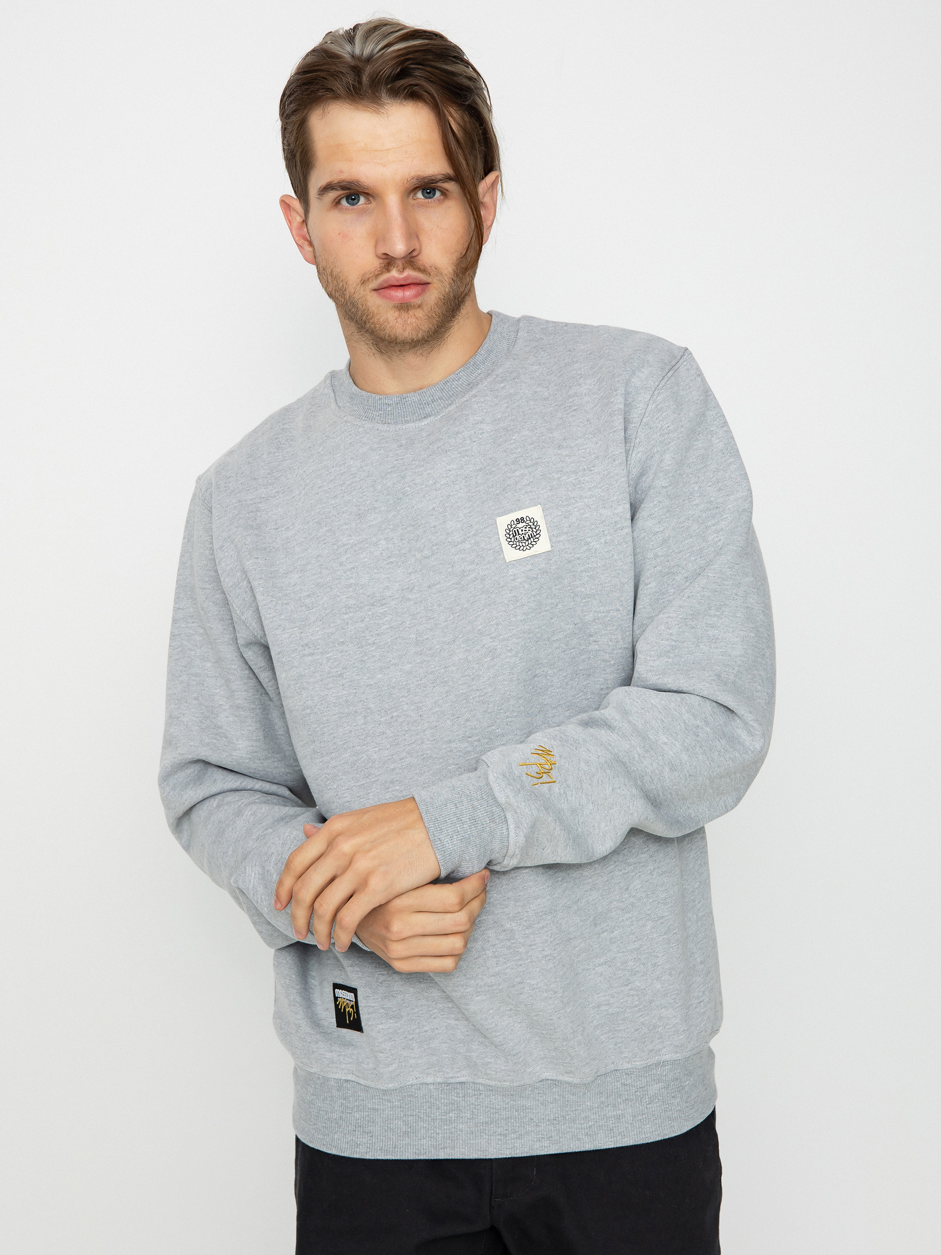 Bluza MassDnm Patch (lt heather grey)