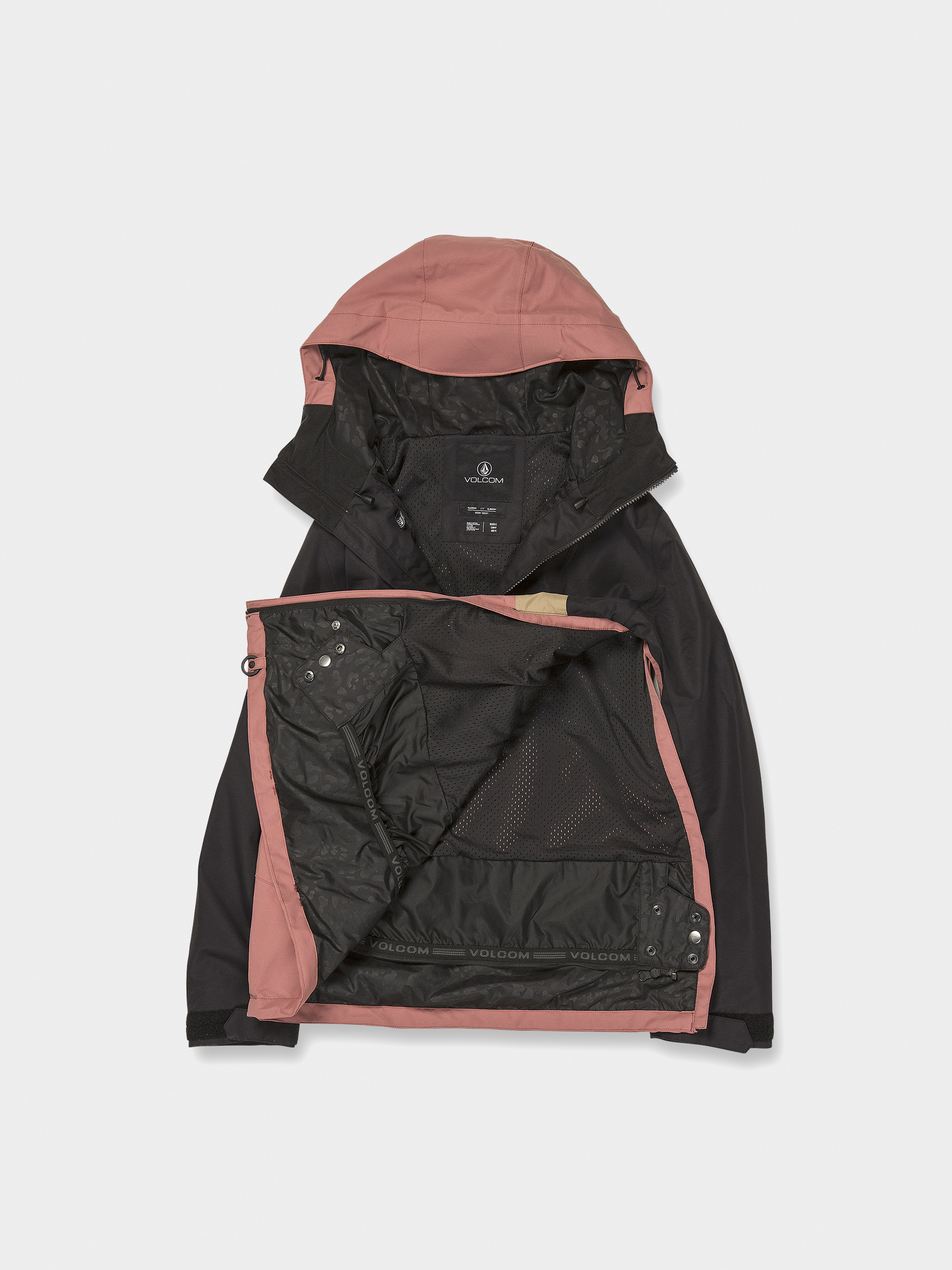Damska Kurtka snowboardowa Volcom Ashfield Pullover (earth pink)